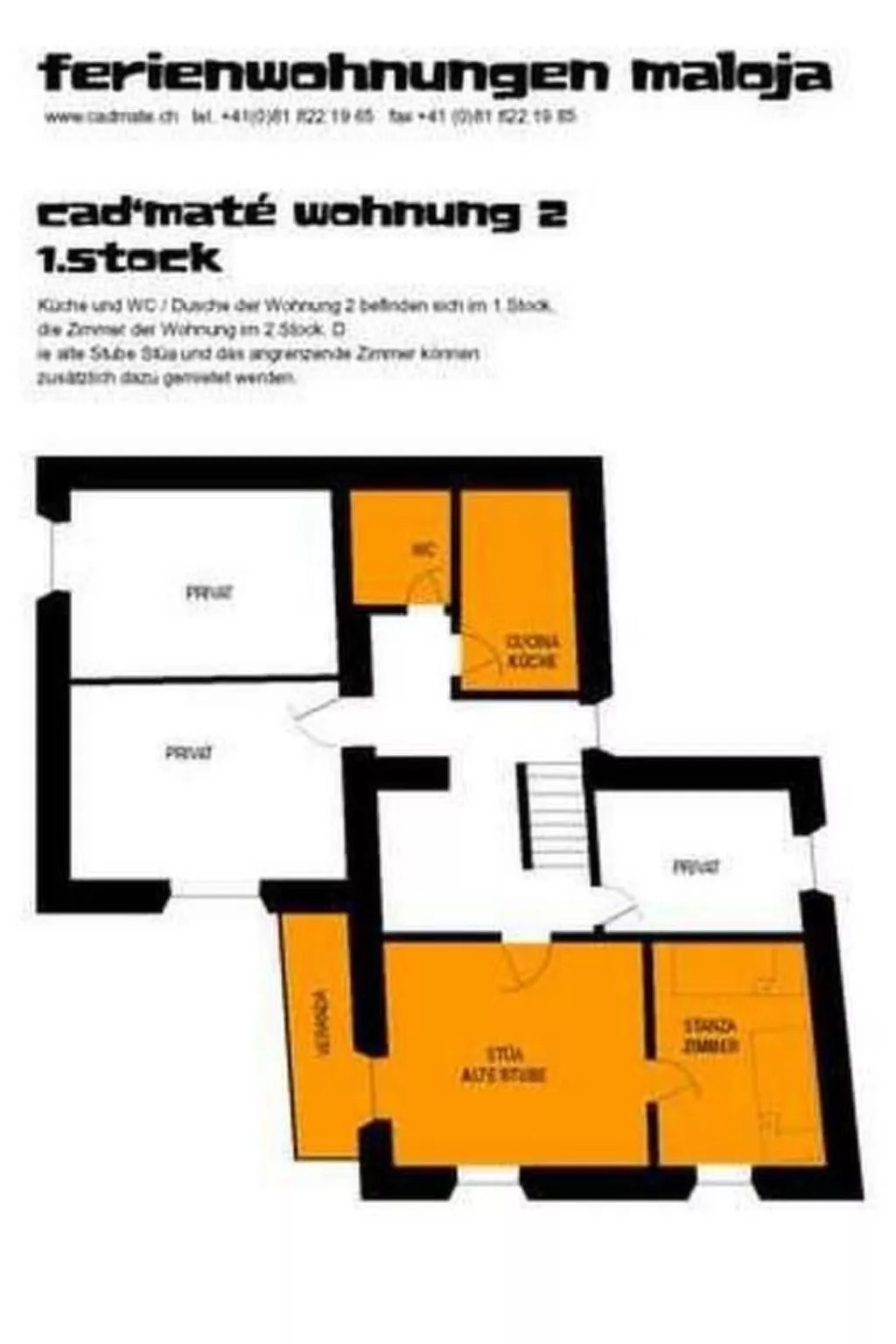 Wohnung 'Cad Maté 2' mit Bergblick-Image-tags.info