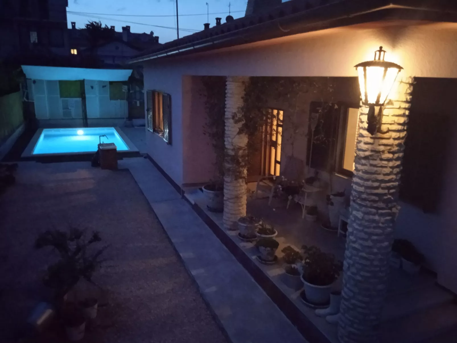 Haus in Pula mit privatem Pool-Buiten