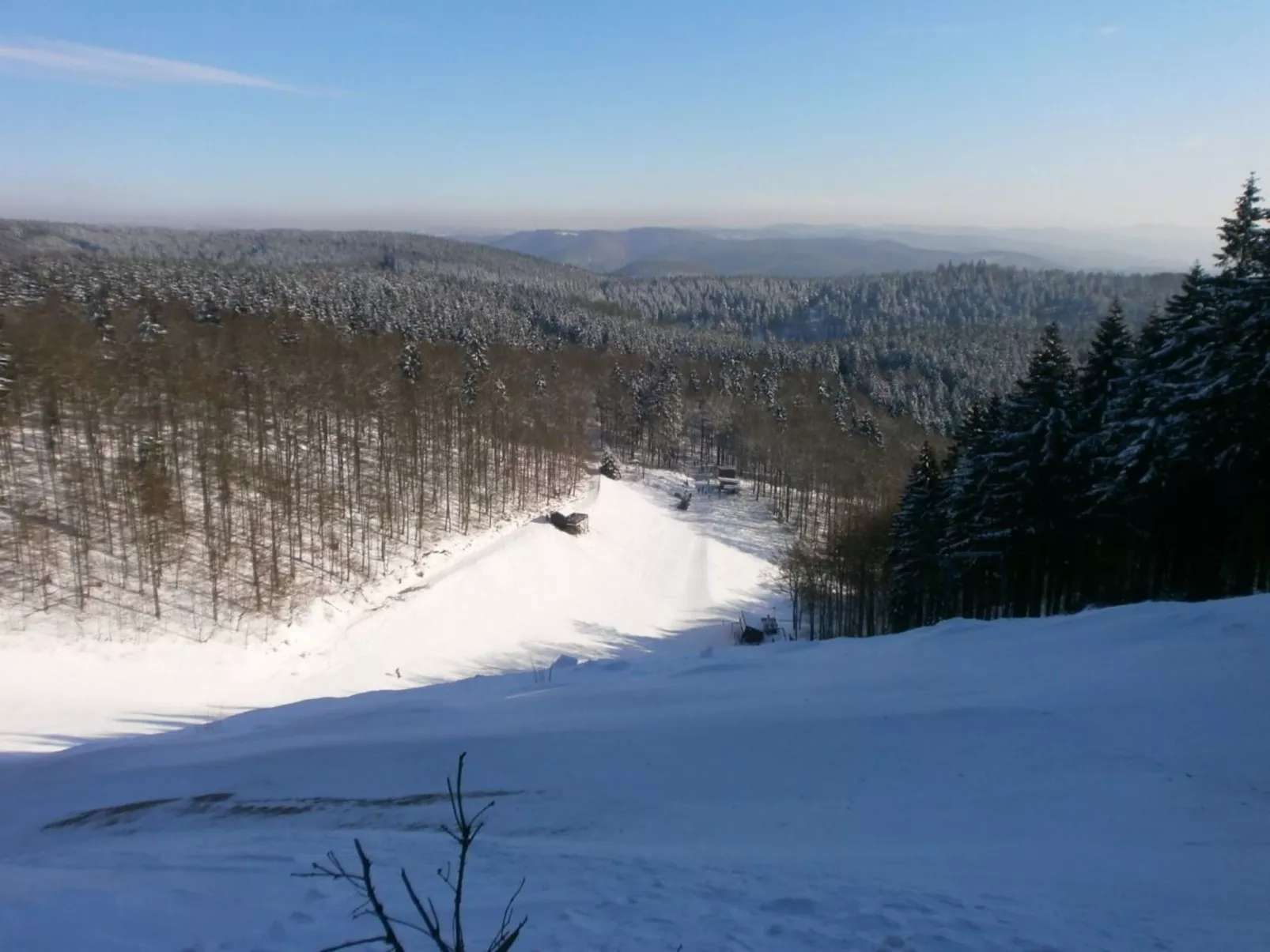 Appartement in Steina mit Terrasse - Buiten