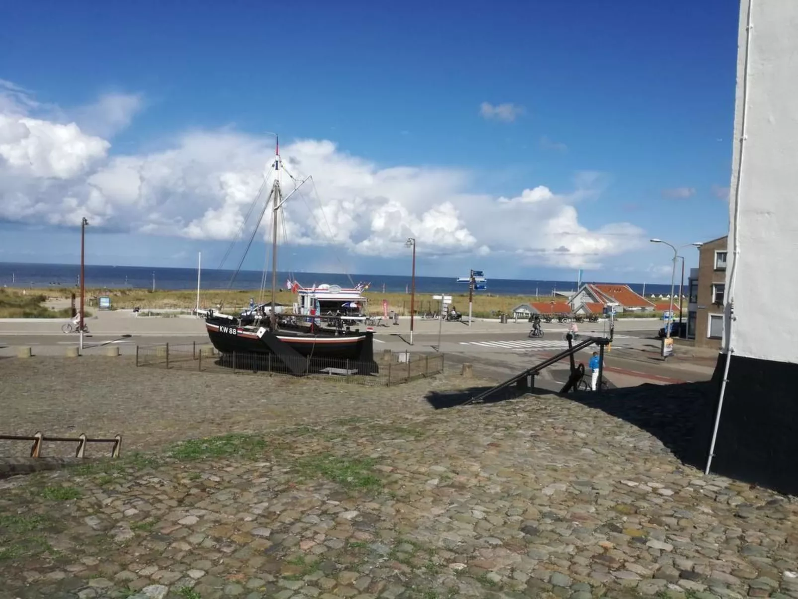 "Emmastraat" mit Terrasse-Binnen