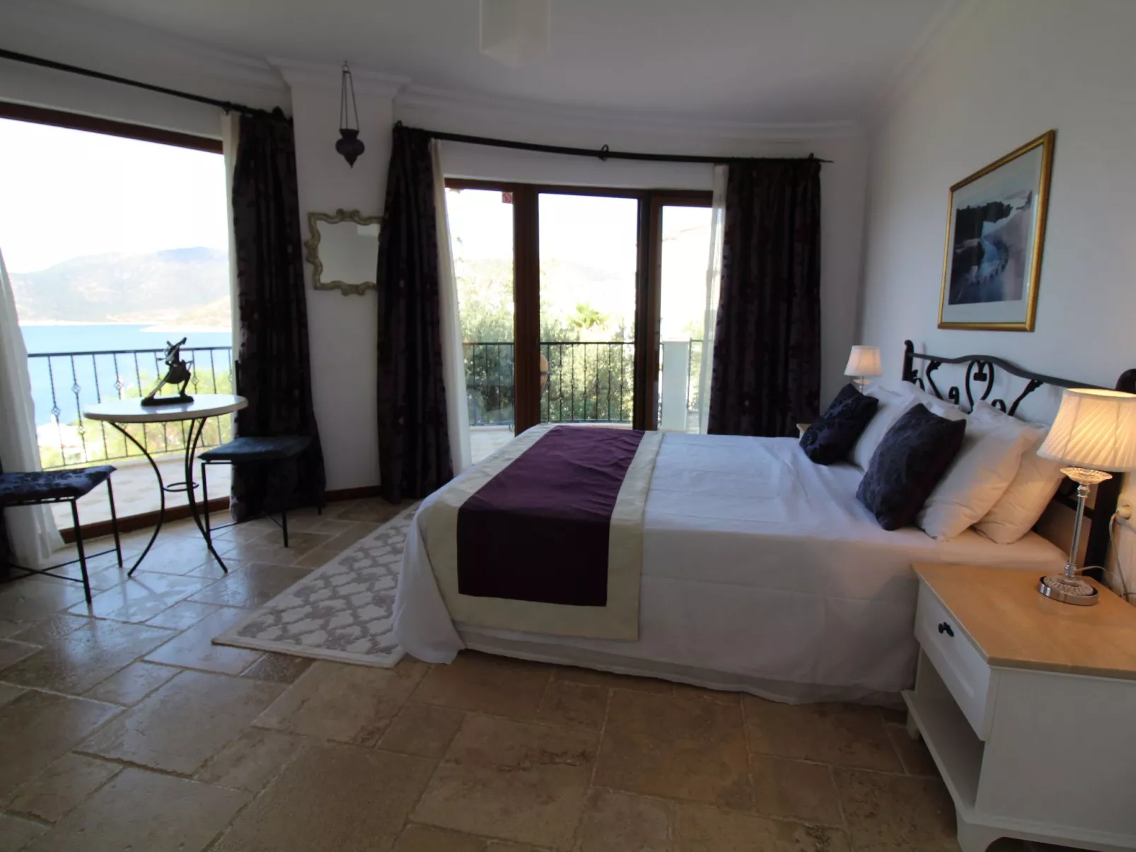 Ferienvilla Amare mit privatem Pool und Meerblick-Binnen