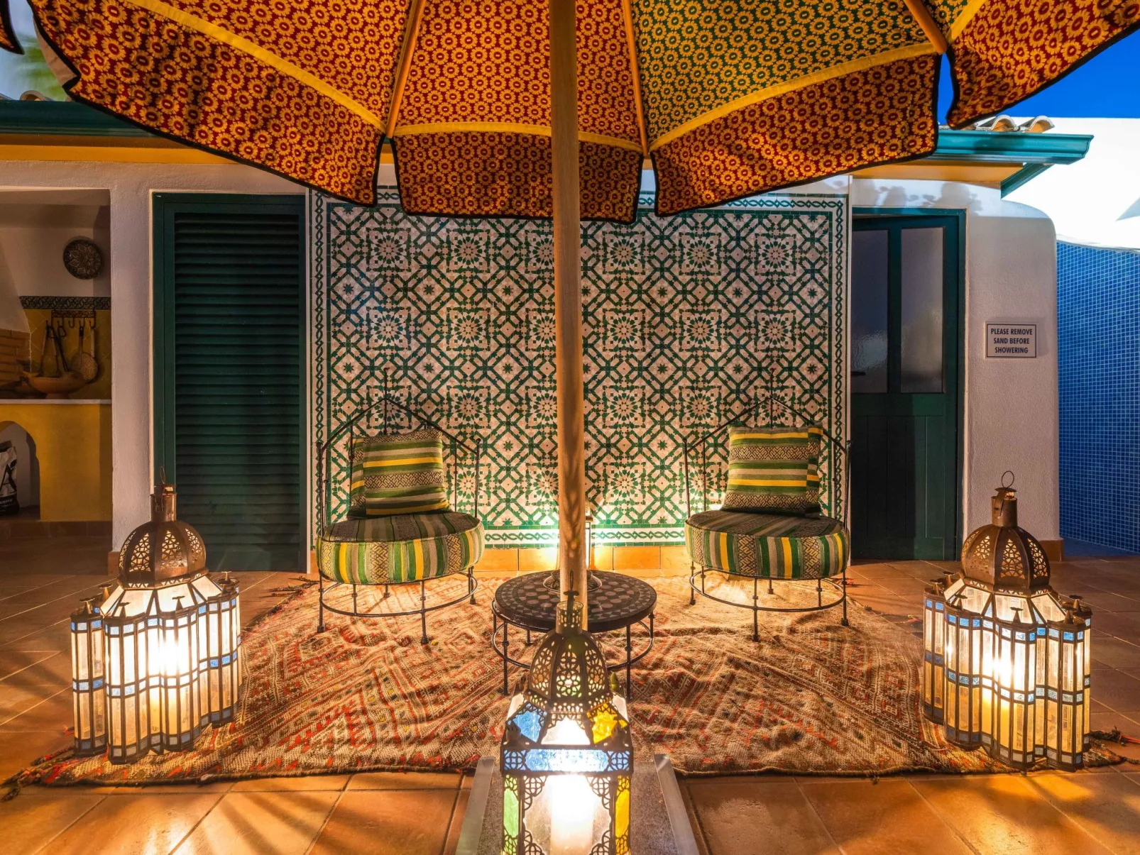 Feriendorf "Riad Serpa Galé". - Buiten