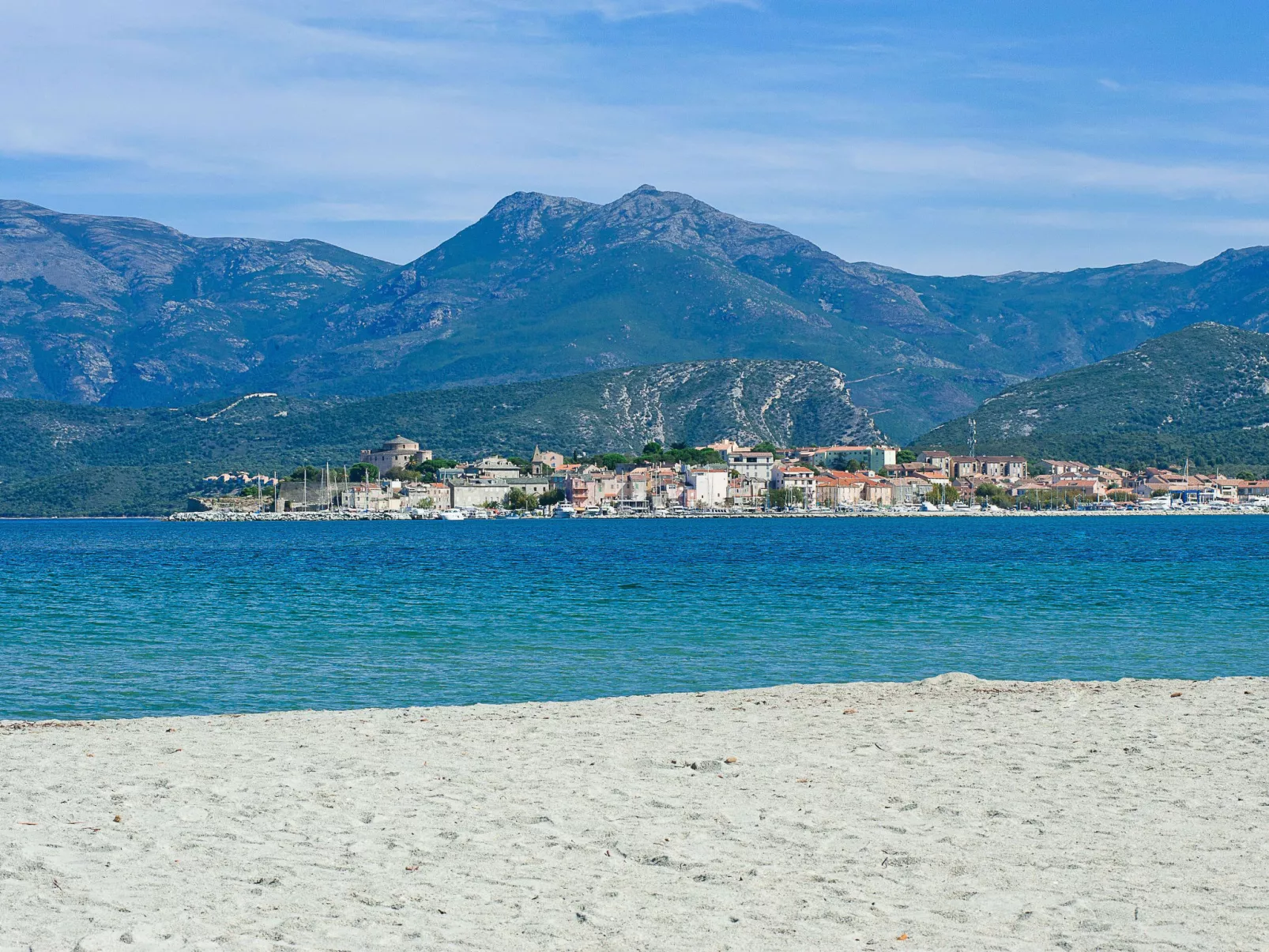 Pont de bateau, Meerblick mit privatem Pool-Omgeving