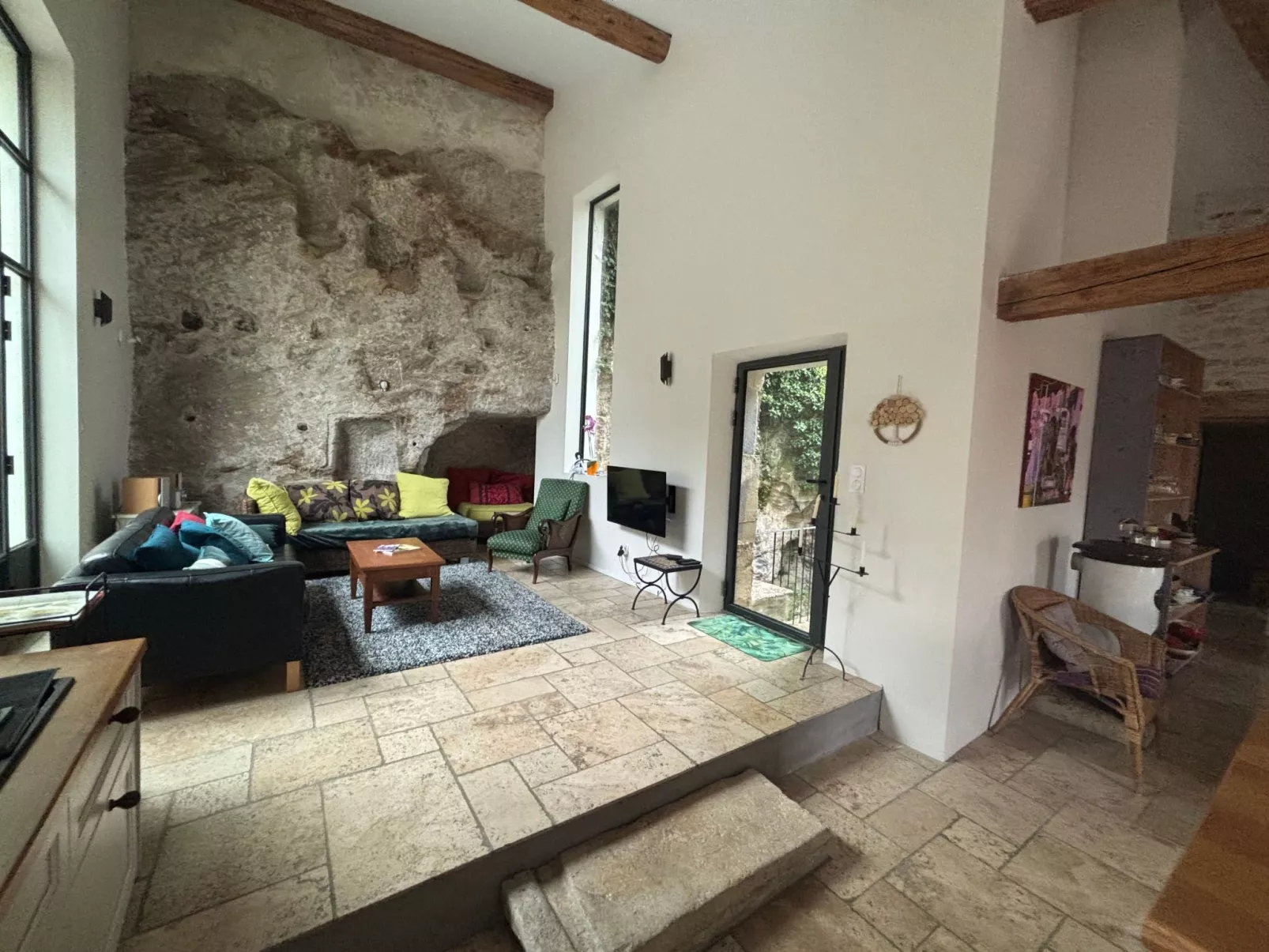 Dorfhaus in provencal mit Pool-Binnen