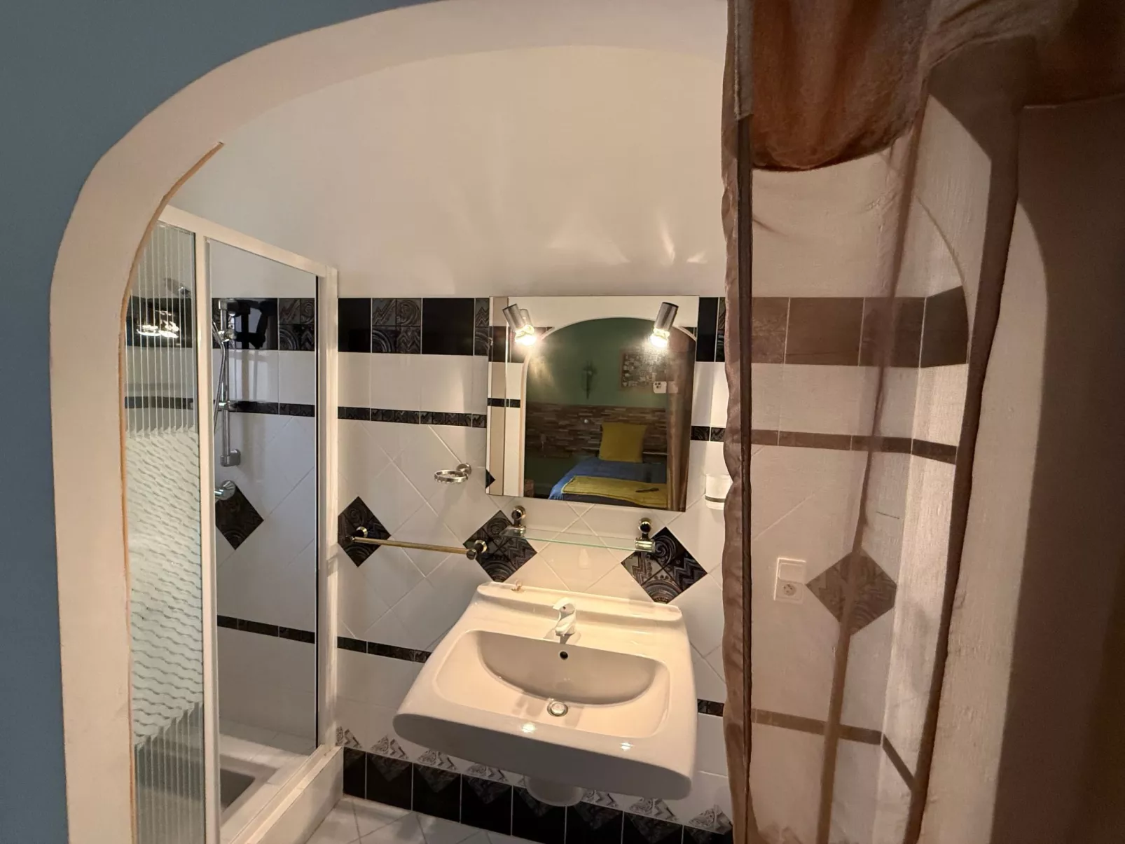 Apartment Terrasse Panoramablick auf den Golf-Binnen