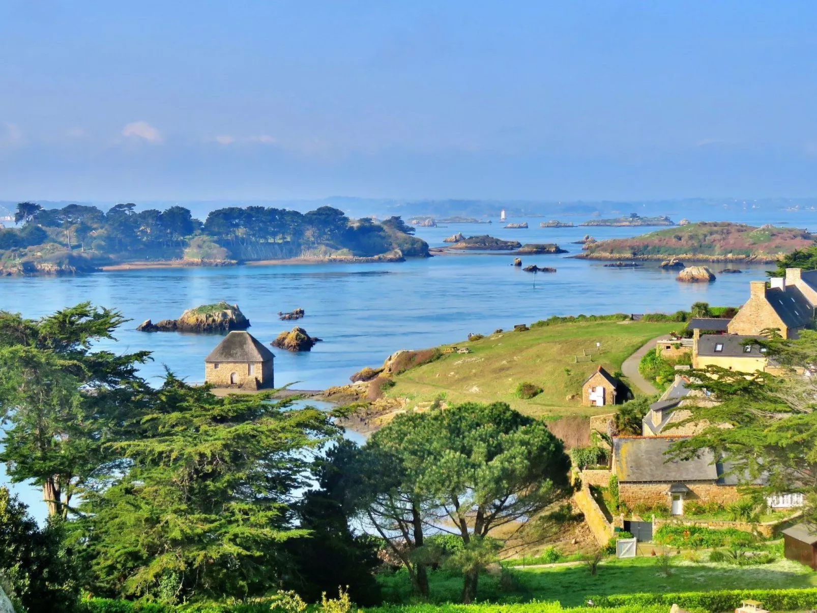 Gîte de Kerberso in Pléhédel-Buiten