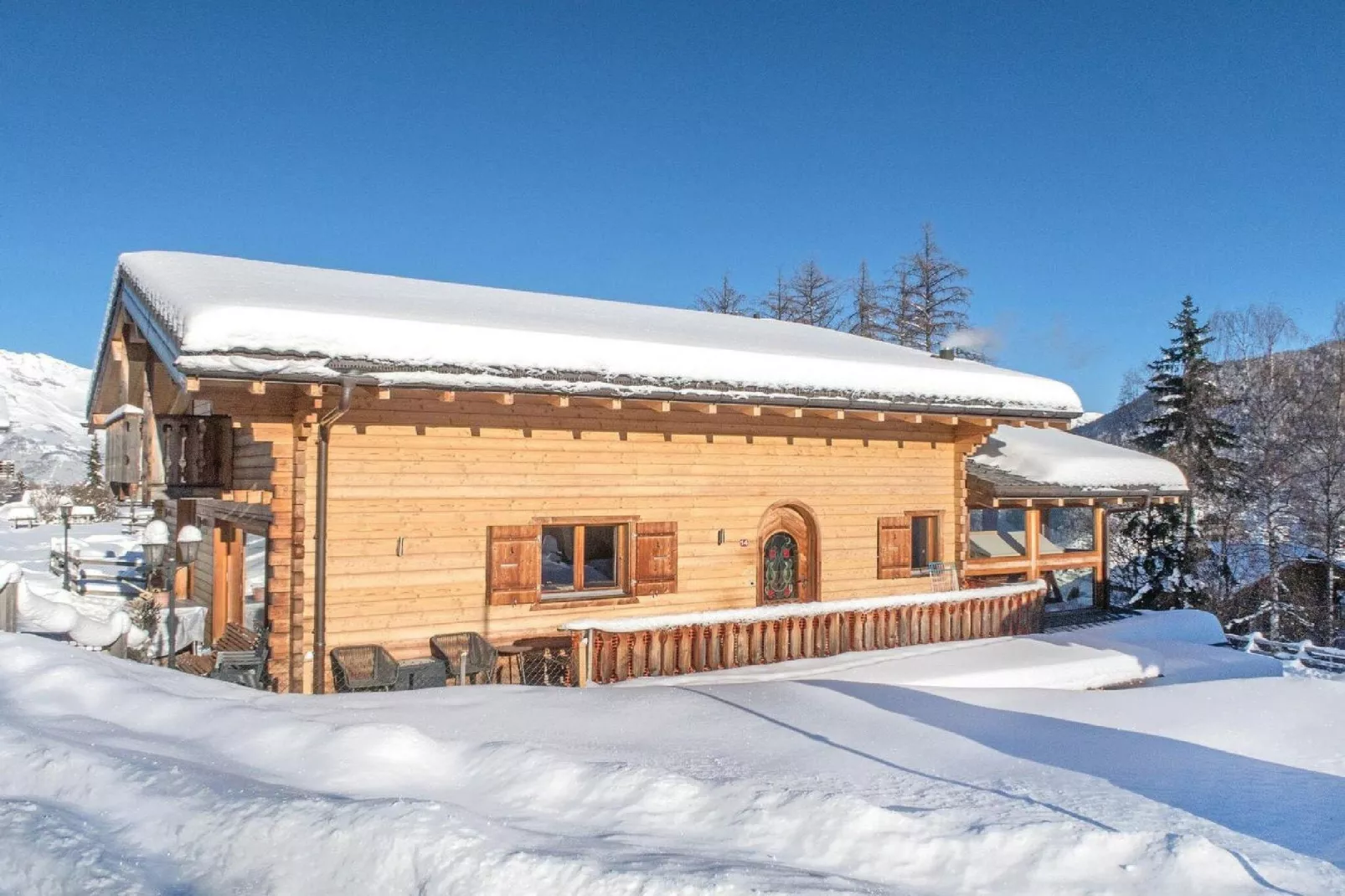 Chalet La Tzoumaz Pearl-Exterieur winter