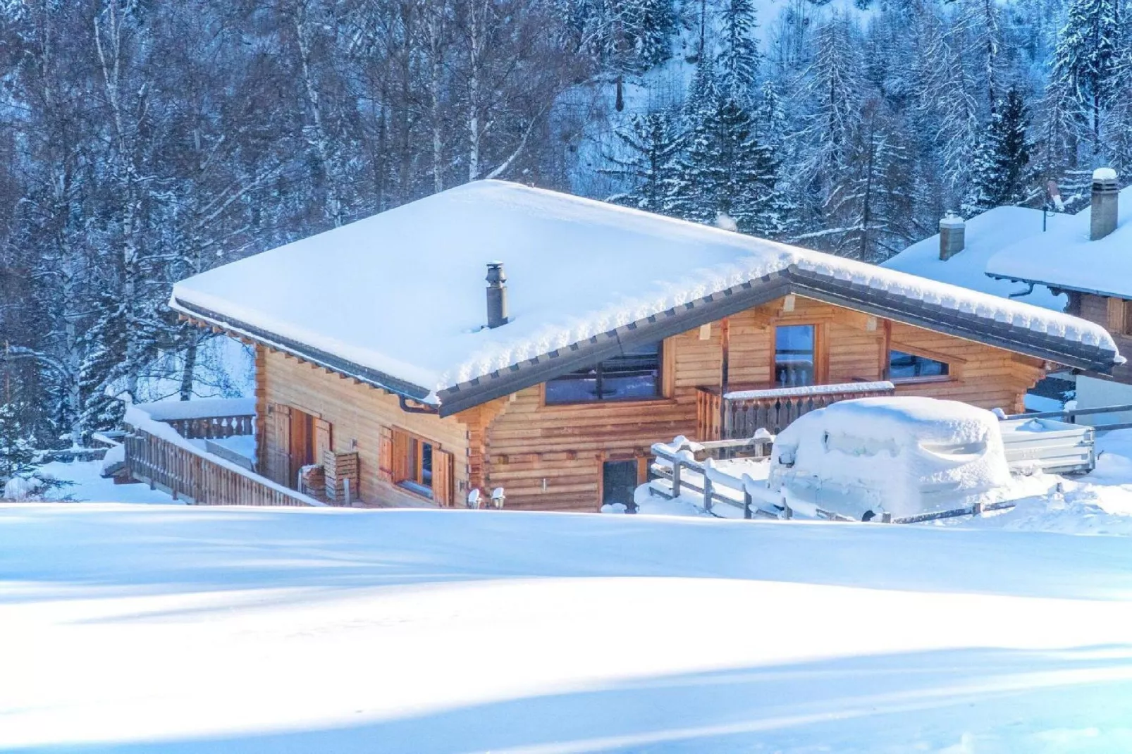 Chalet La Tzoumaz Pearl-Exterieur winter