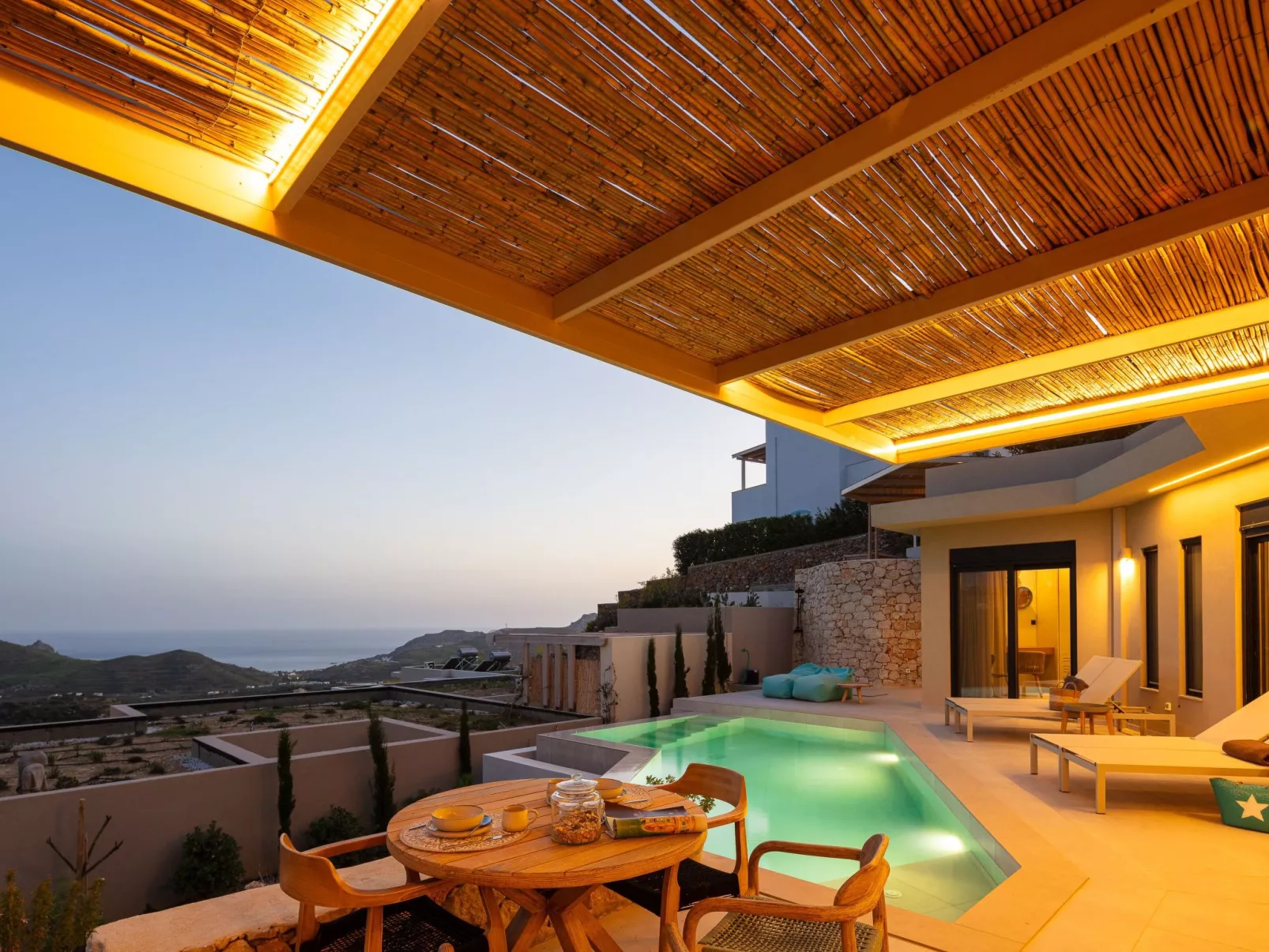 "Serenity" mit eigenem Pool-Binnen