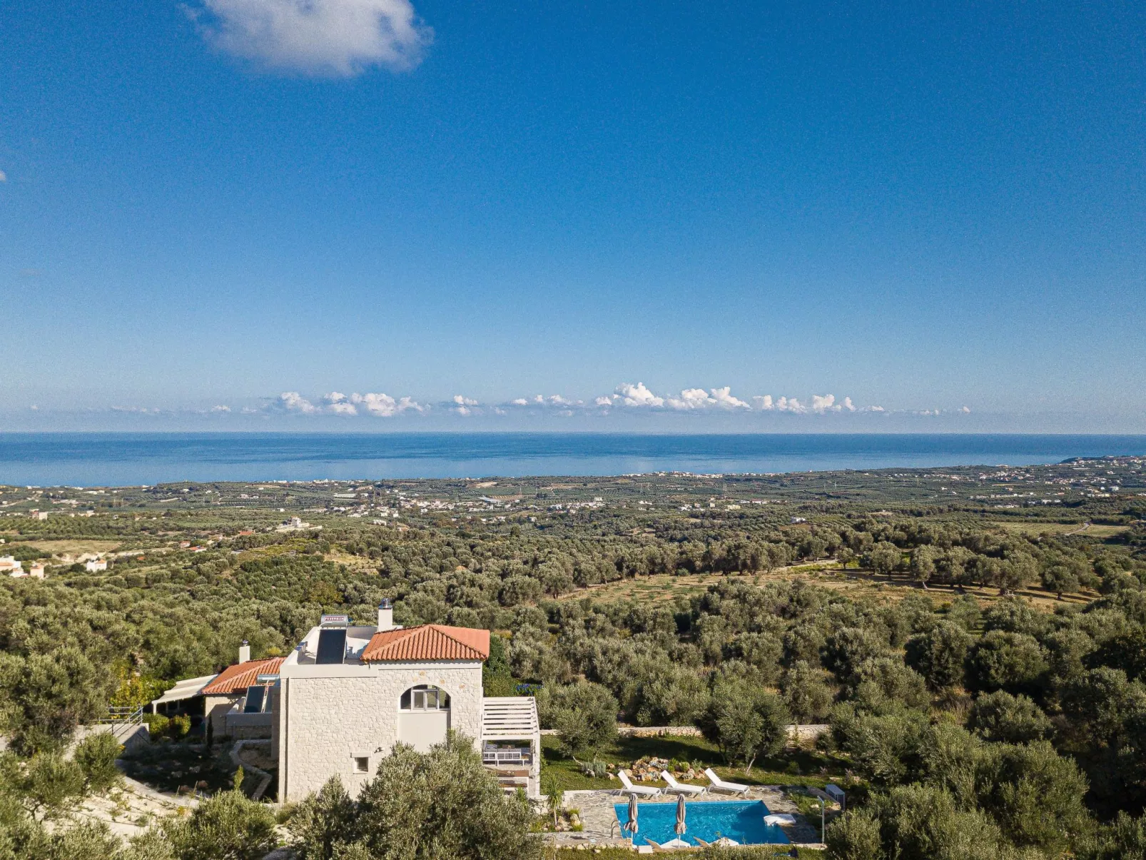 Komfort-Villa mit privatem Pool-Buiten