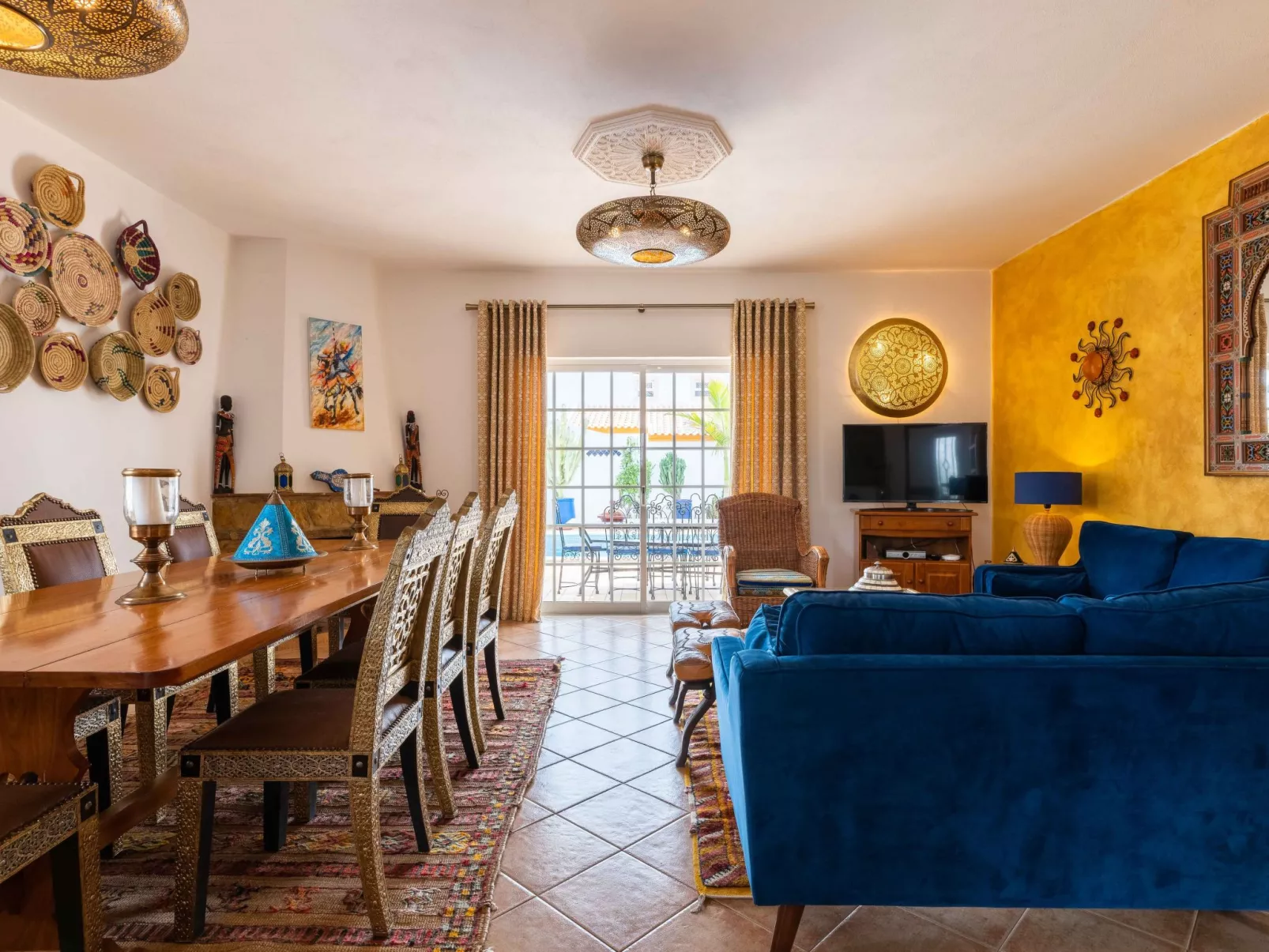 Villa Oasis Galé - privater Pool, Klimaanlage-Binnen