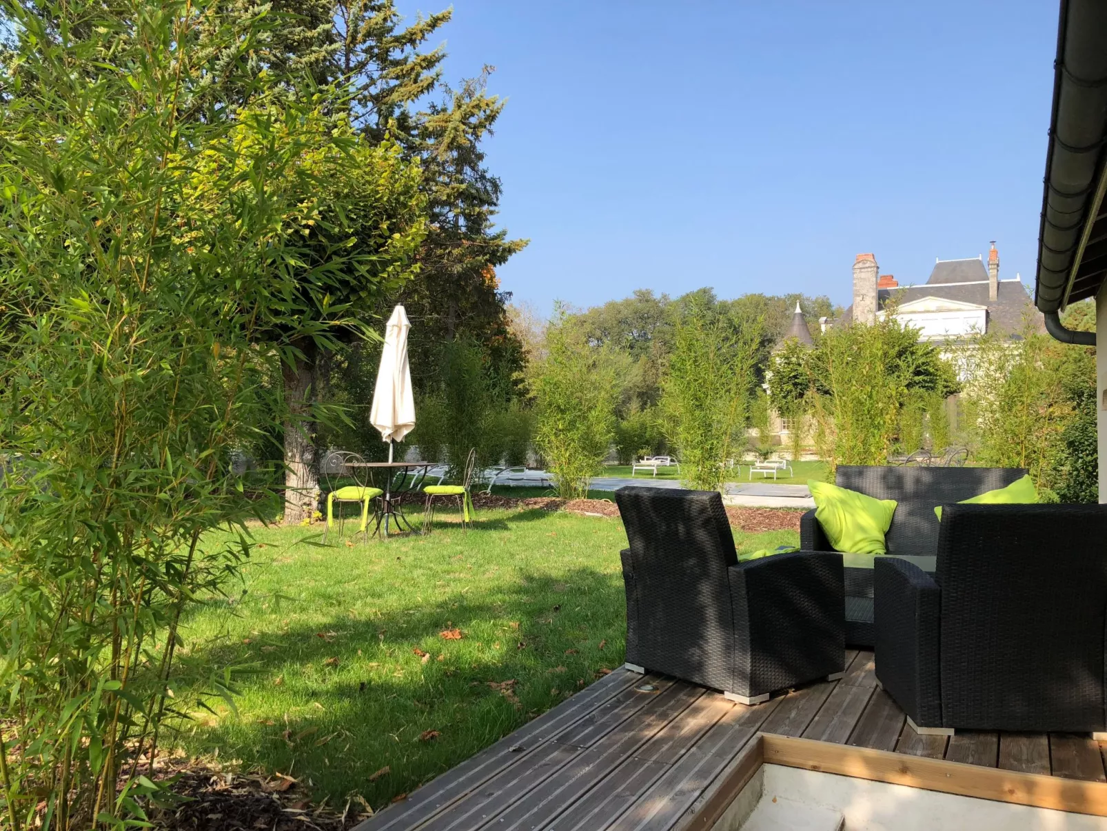 Cottage Parc 70m2 mit Pool in Azay le rideau-Binnen