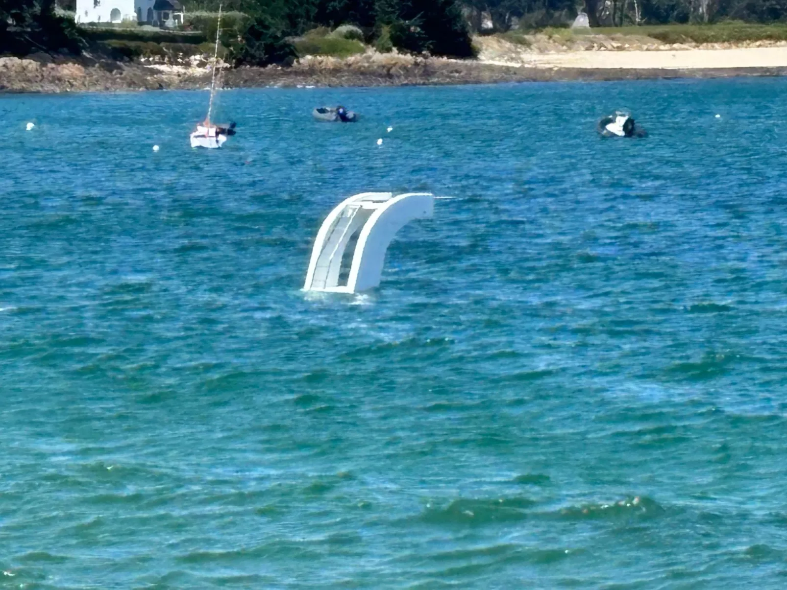 Apartment "Blue dream" in Strandnähe-Buiten
