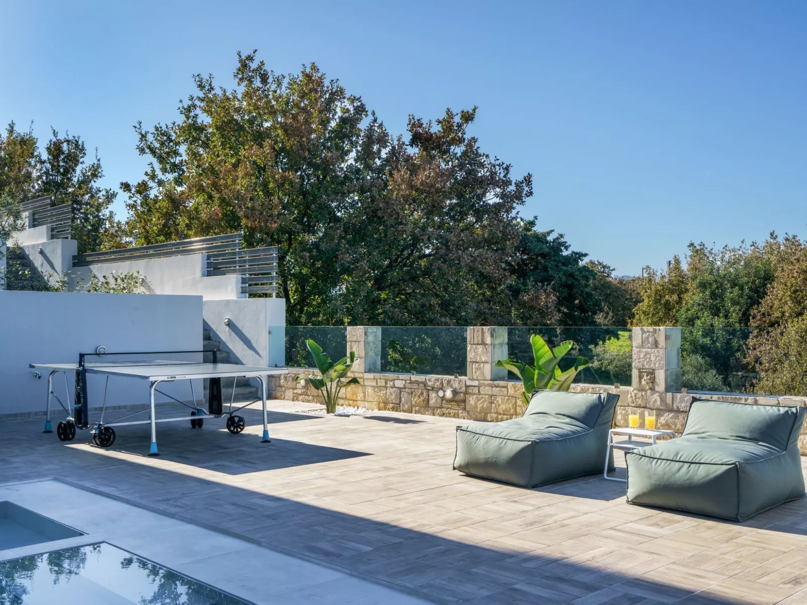 Ferienvilla "Oak Luxury" mit eigenem Pool-Buiten