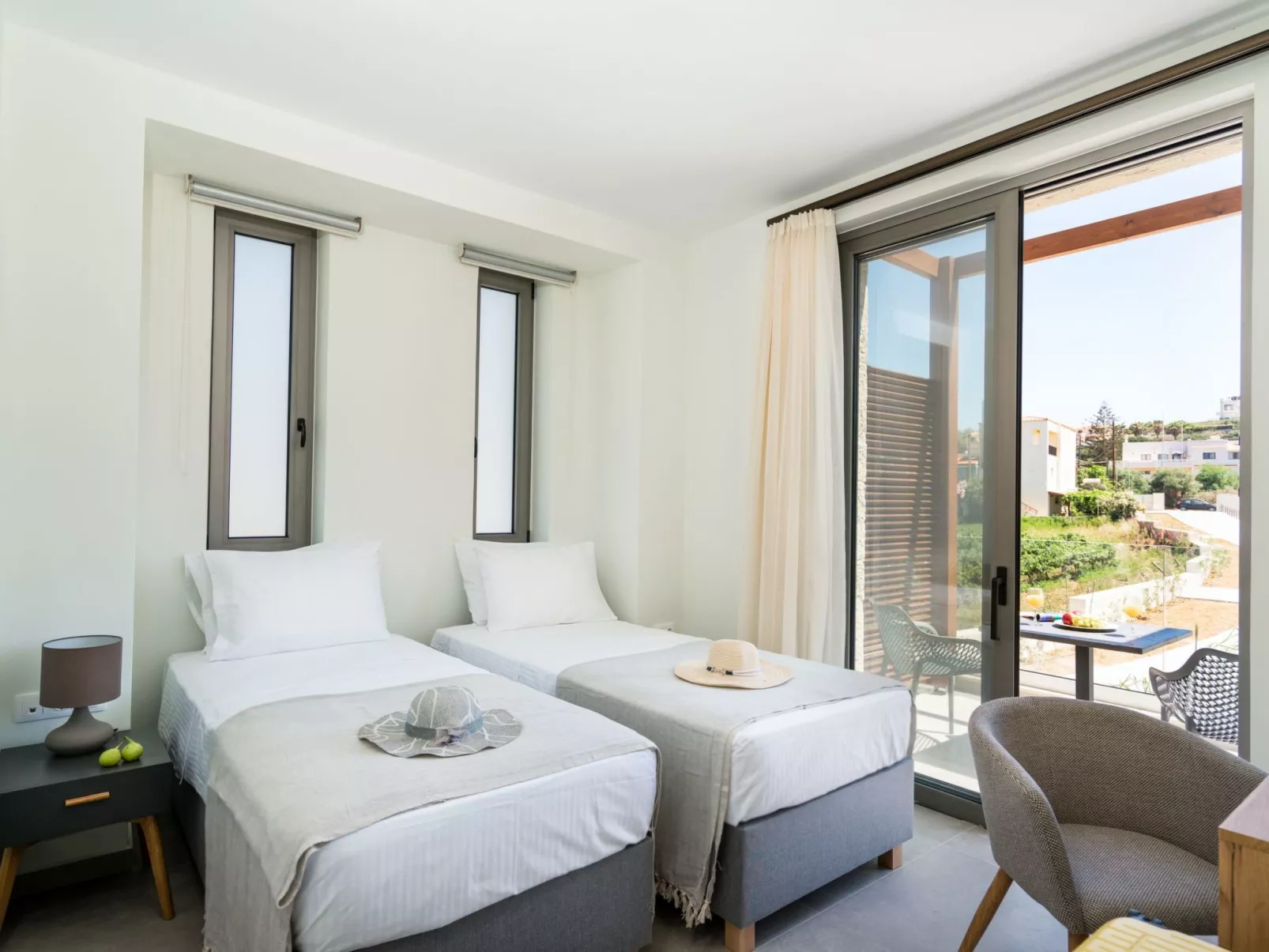 Villa am Strand in Rethymno mit privatem Pool-Binnen