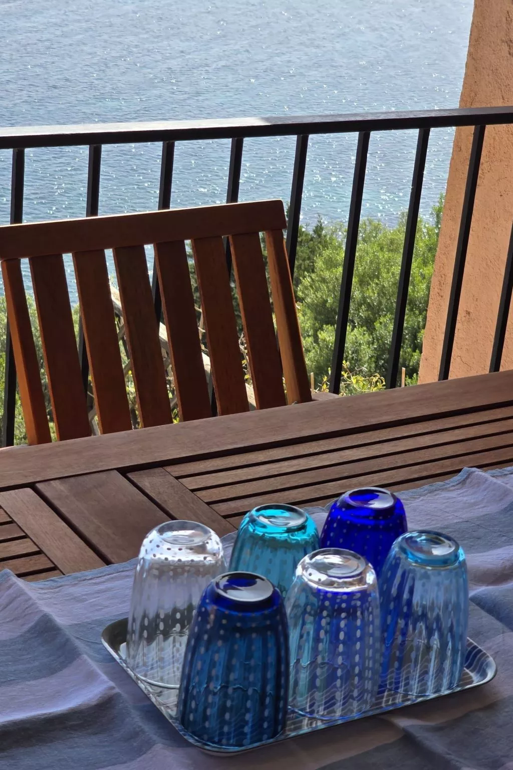 Casetta Ladunia mit Blick aufs Meer-Buiten