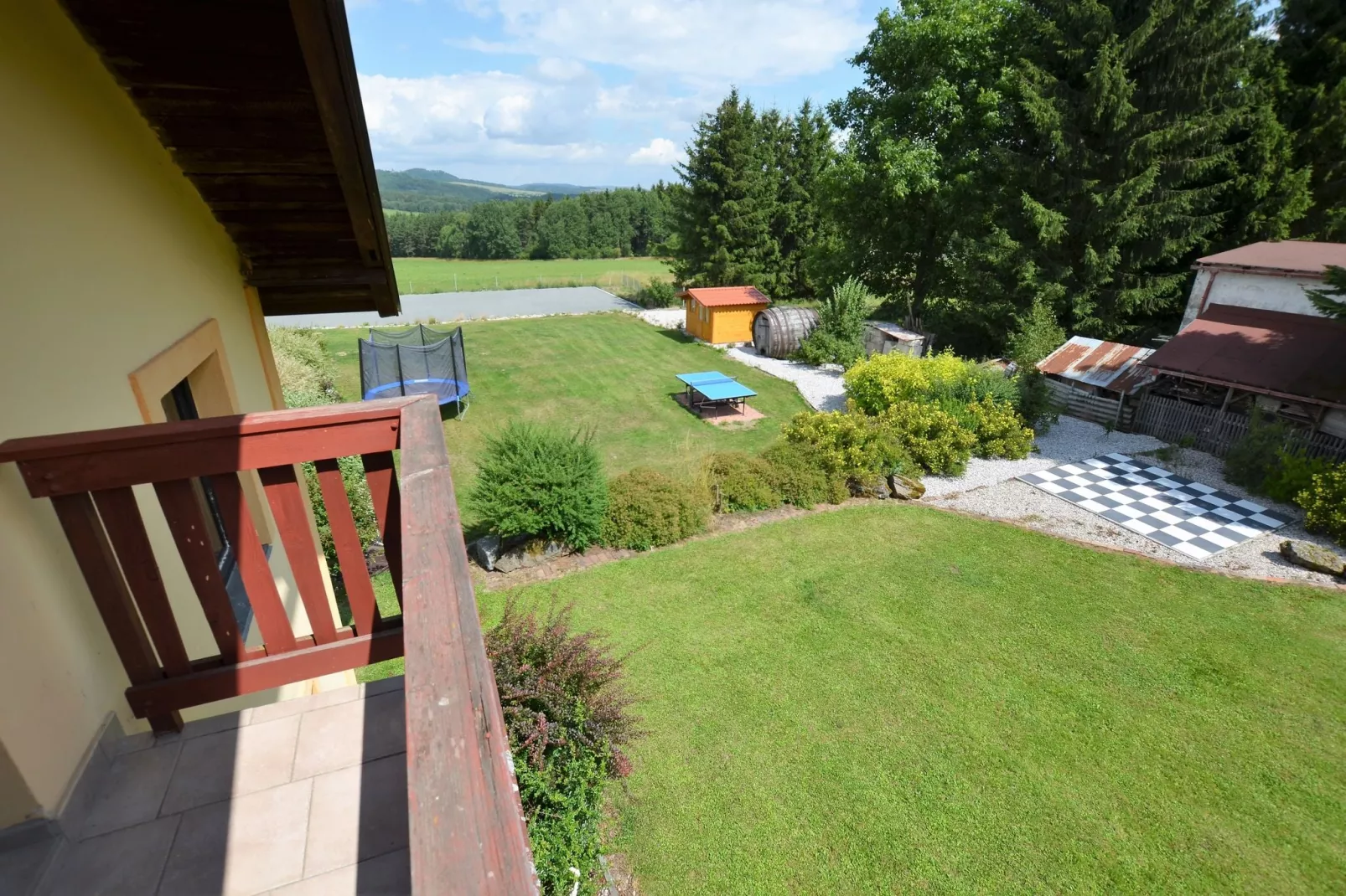 Ferienhaus Blanka-Uitzicht zomer