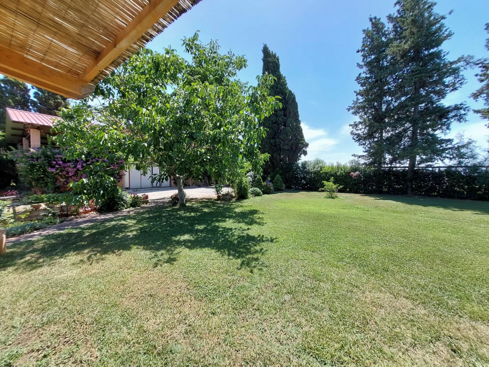 Melo Noce' Wohnung mit Gemeinschaftspool-Buiten