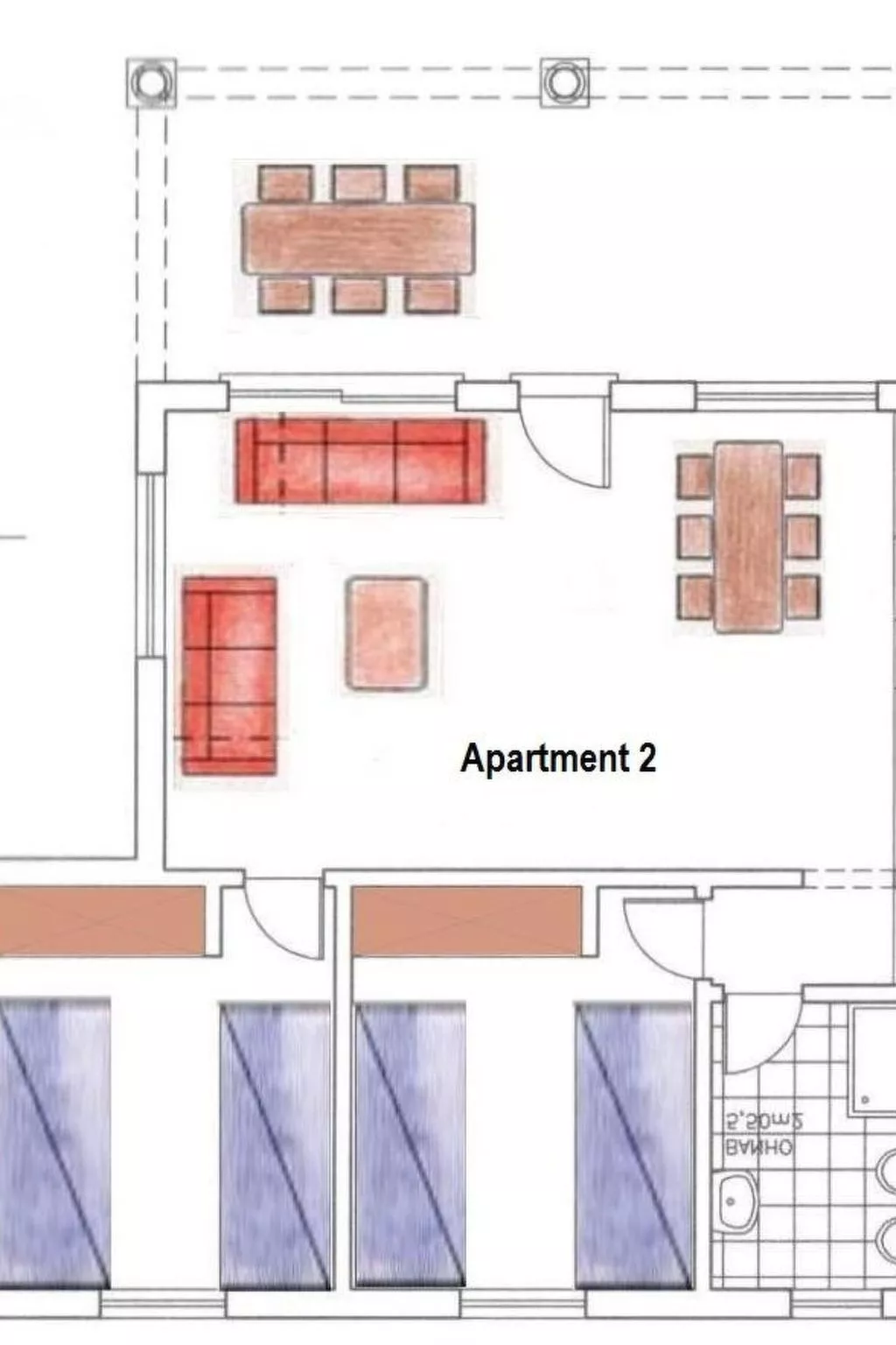 Mit Terrasse und Gemeinschaftspool-Binnen