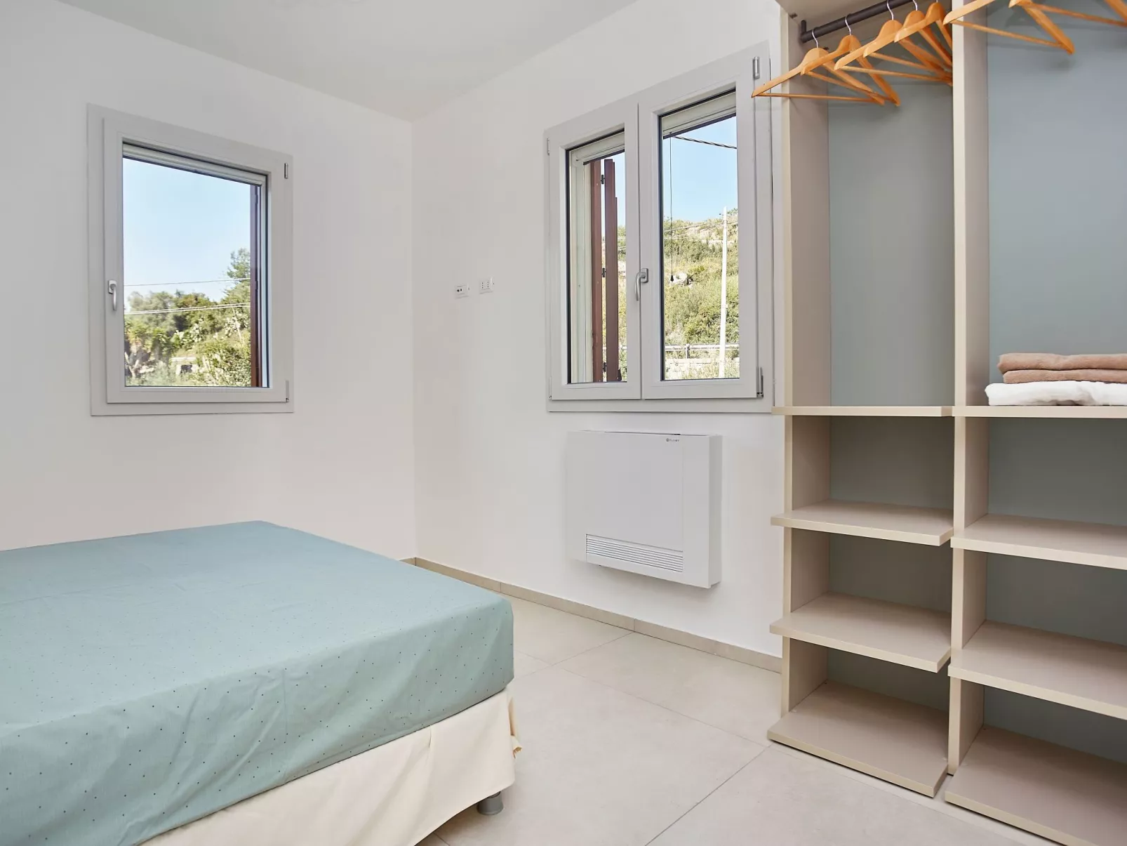 Grüne Wohnung 1 Stockwerk-Binnen