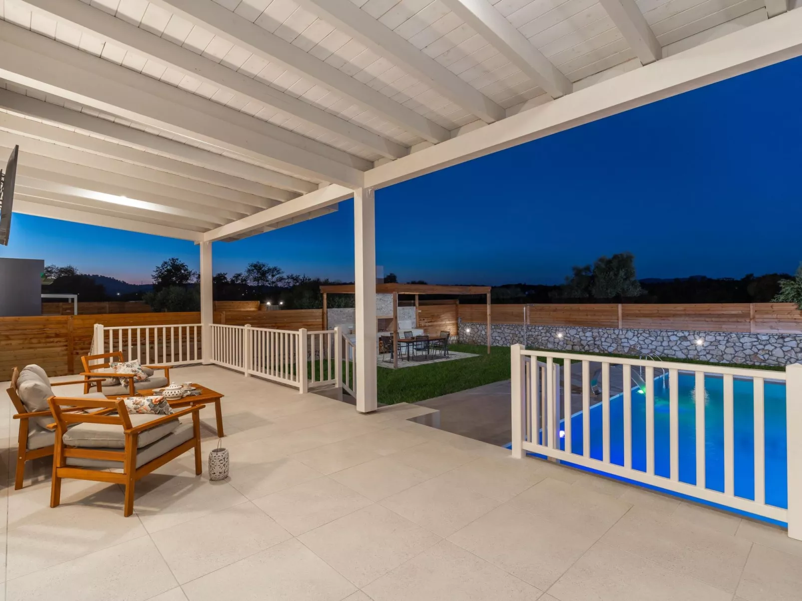 Ferienvilla Petra in Kolympia Village-Buiten