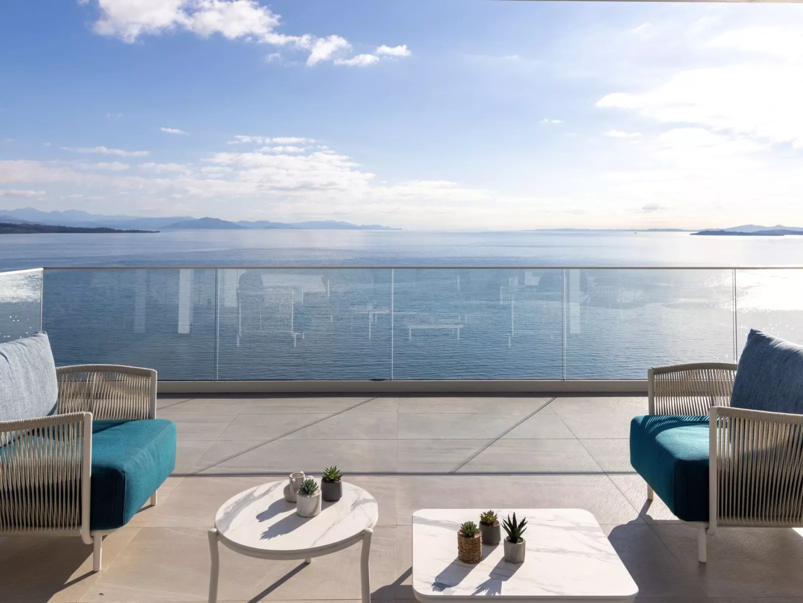 Luxuriöse Wohnung mit Meerblick Stoa Serenity-Binnen