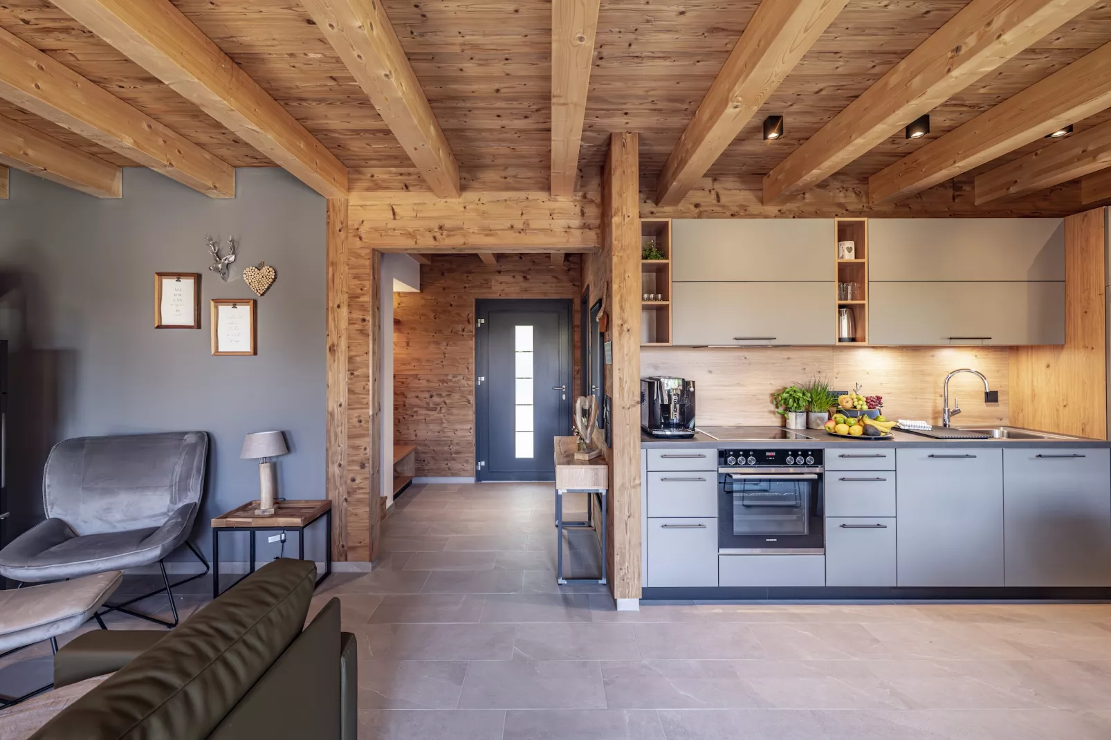 Chalet mit Sauna-Keuken