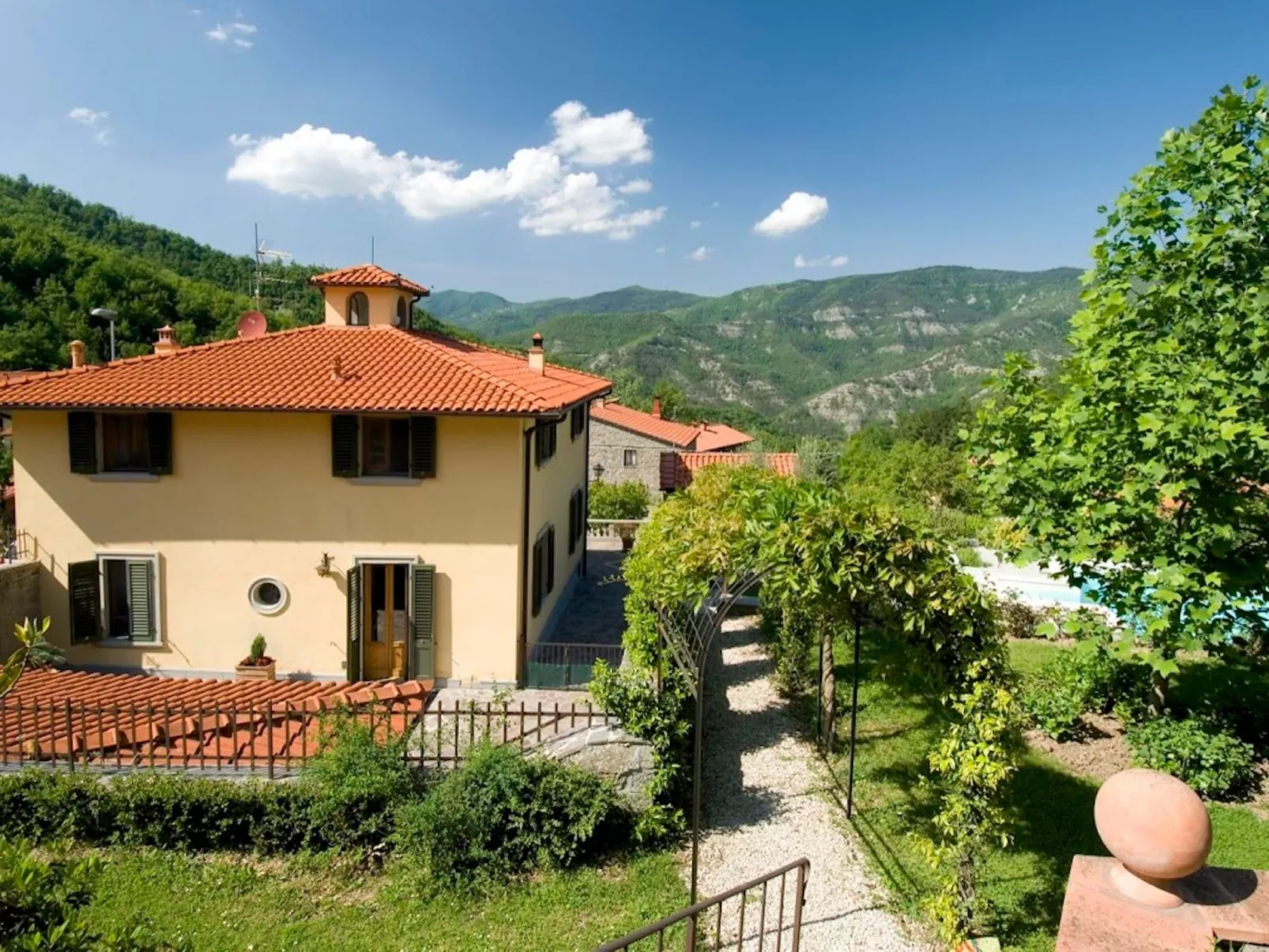 Villa Fonte mit eigenem Pool - Buiten