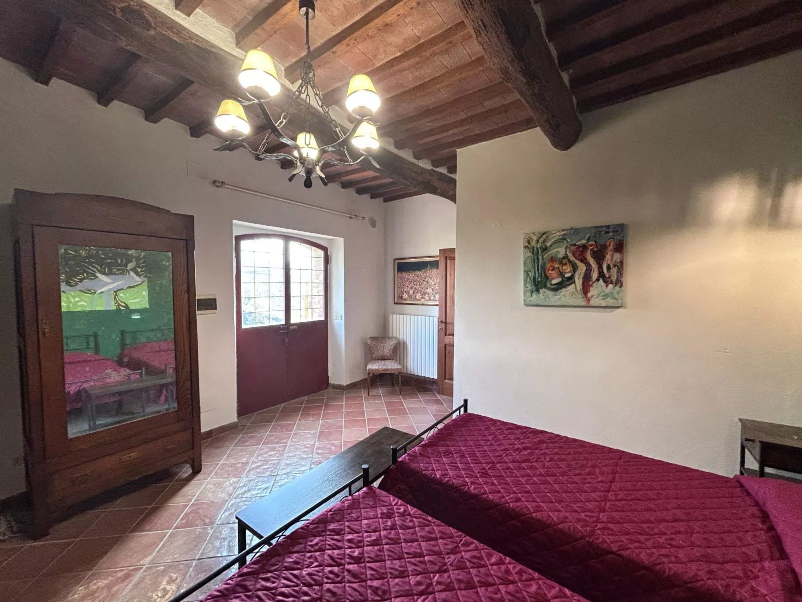 Bauernhaus mit Schwimmbad -Klimaanlage-Binnen