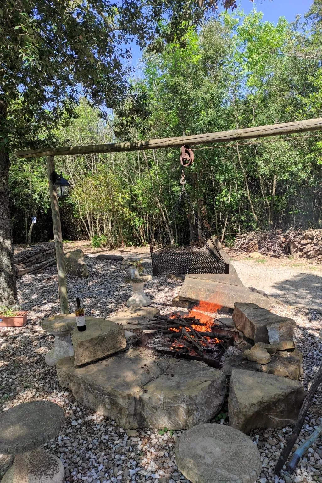 Bauernhauswohnung mit großer Terrasse-Buiten