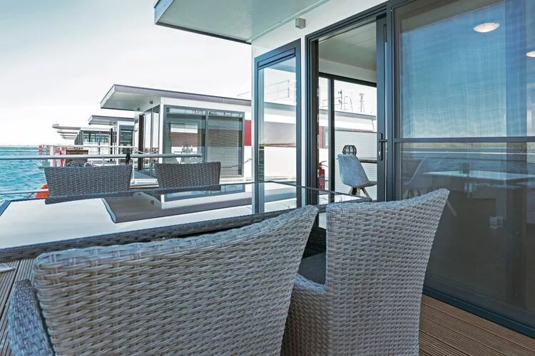 Hausboot LP 16 / 3 Personen-Terrasbalkon