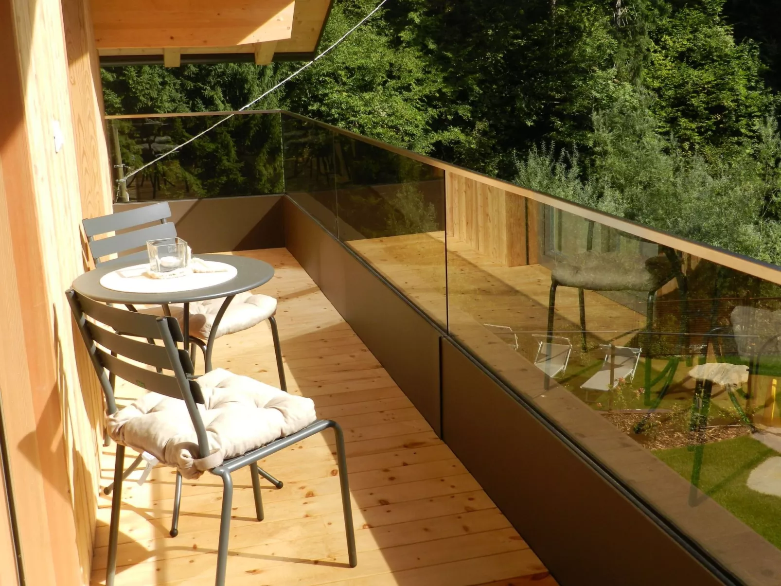 Chalet mit Sauna-Buiten