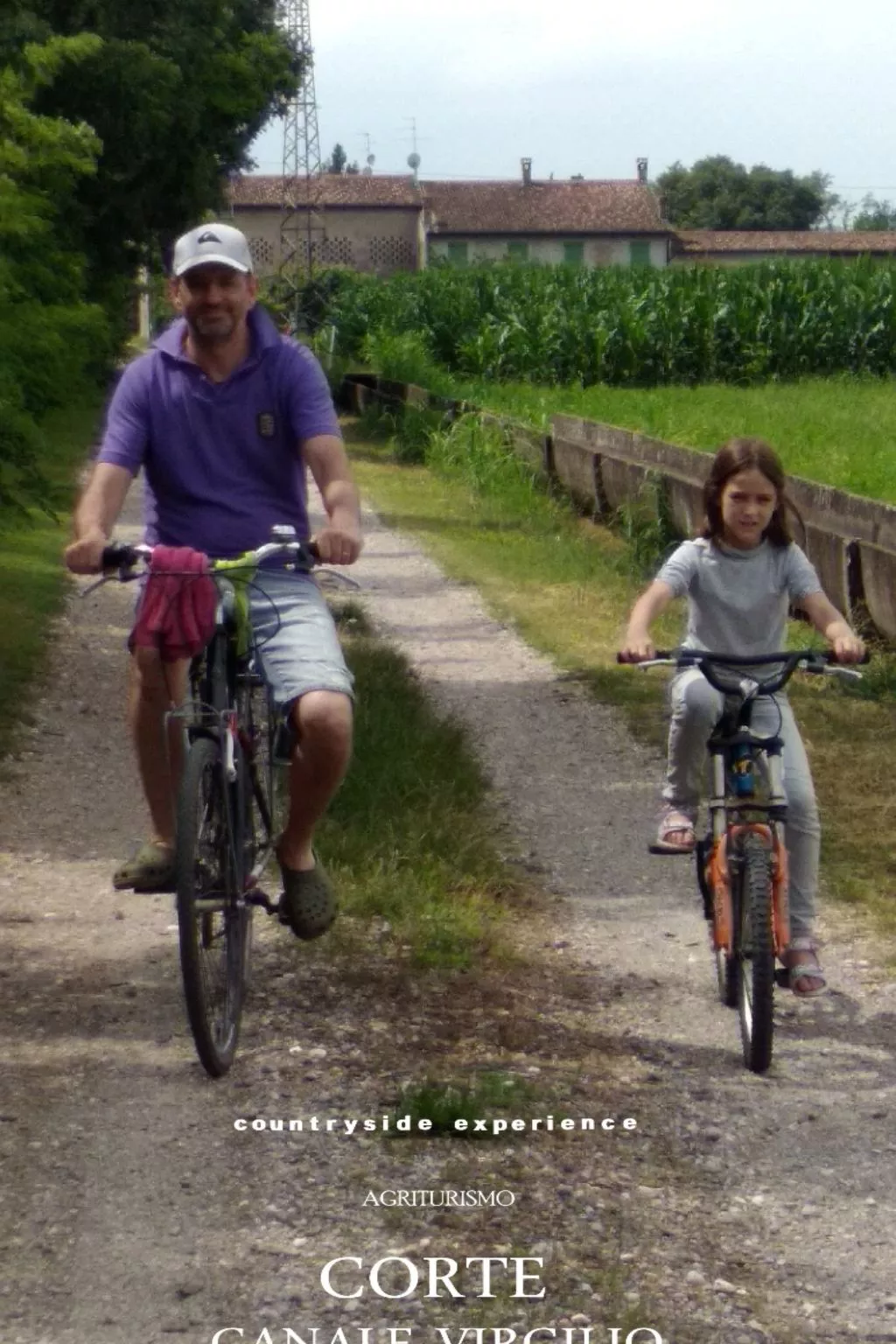 Das Landgut "Corte Canale Virgilio" mit Balkon-Buiten