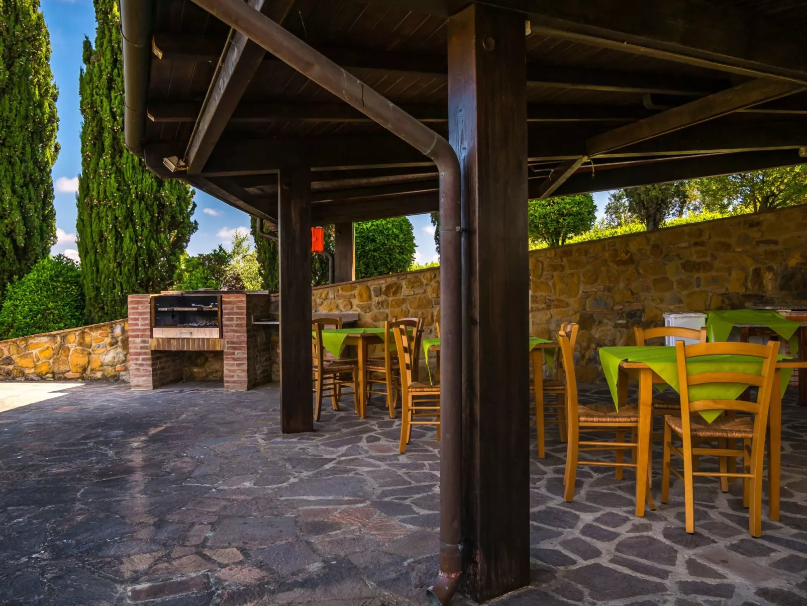 Zwei-Zimmer-Wohnung Borgo Collelungo-Buiten