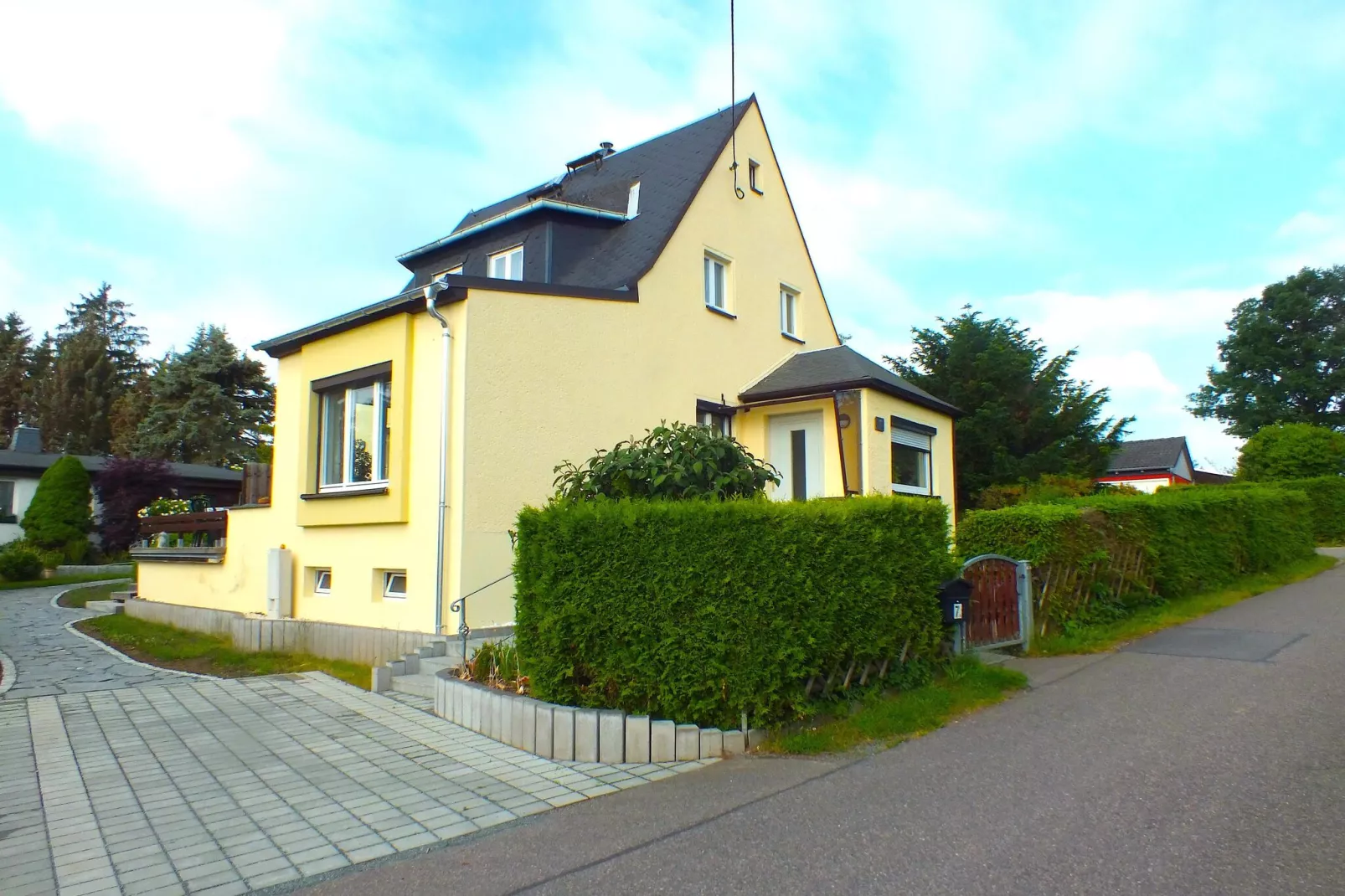 Ferienhaus Ahnert bei Chemnitz-Buitenkant zomer