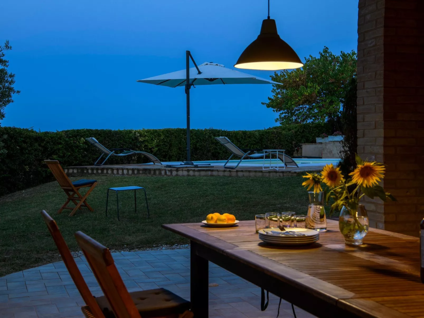 Casa Felicità, Marche Ferienhäuser-Buiten