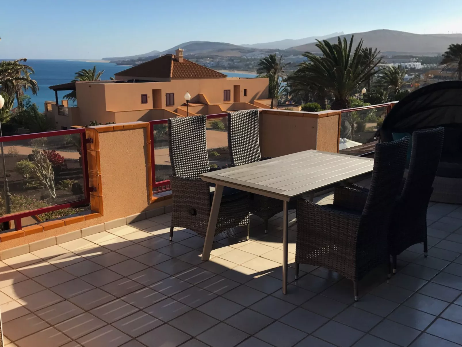 Wohnung "Panorama2" mit Wasserblick-Buiten