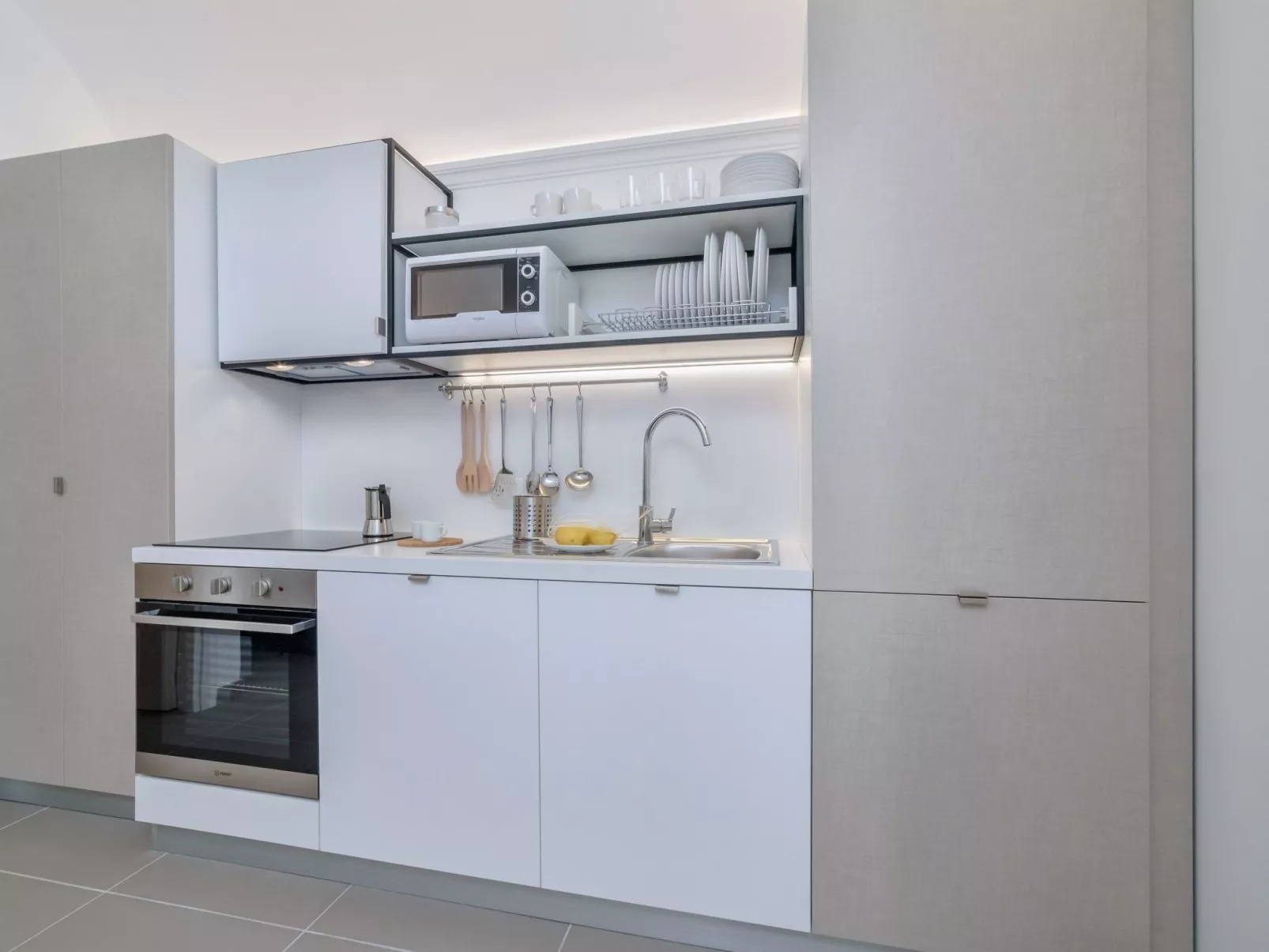 Großes Appartement in Ragusa mit Kleinem Balkon-Binnen