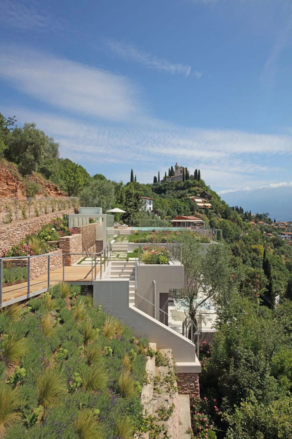 Exklusive Villa Agave mit Seeblick und privatem Pool-Buiten