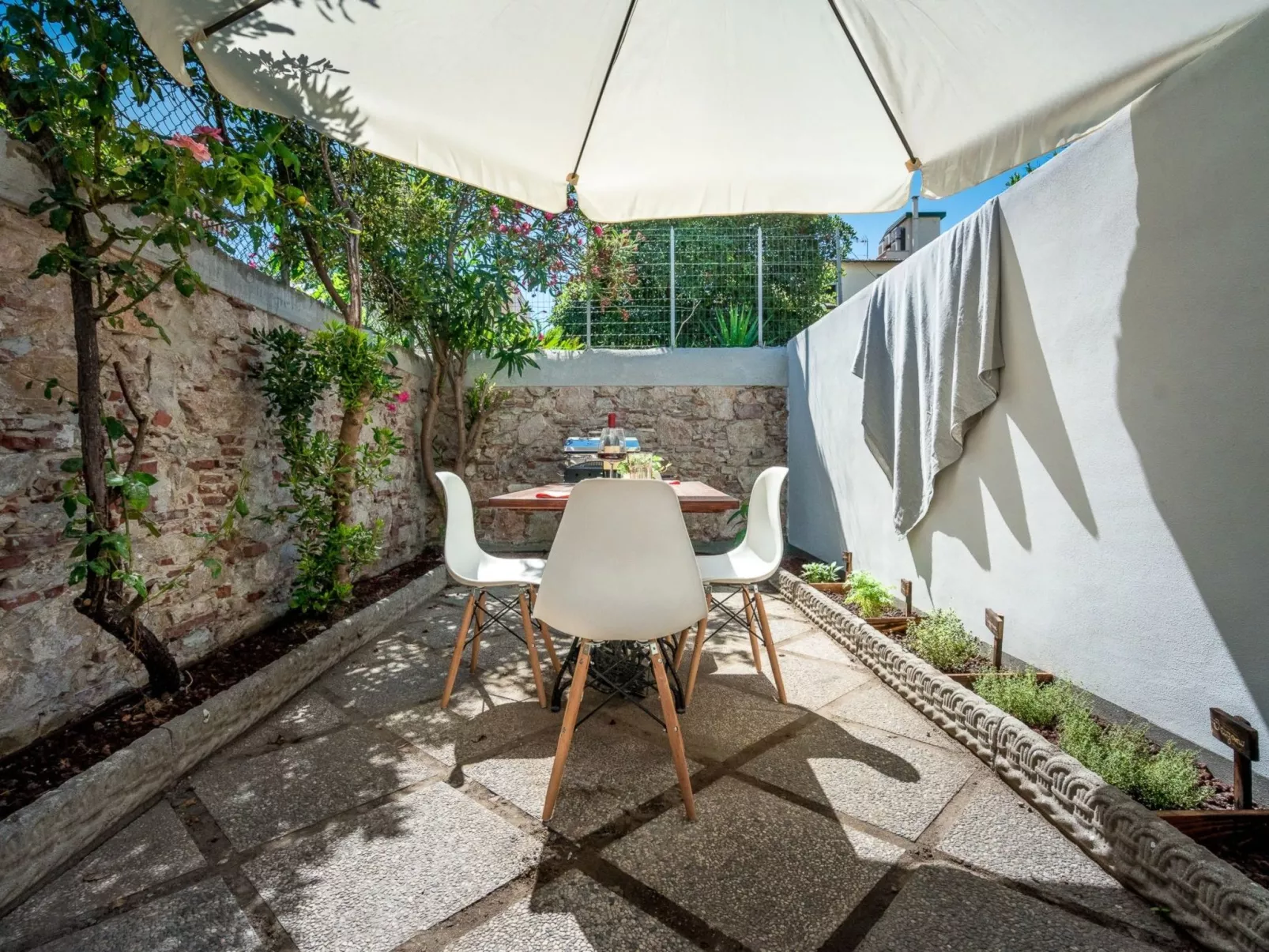 Wohnung in Marina Di Pisa mit Garten-Buiten