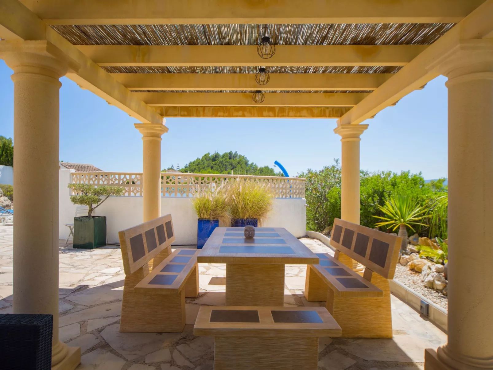 Villa "Mirador al Sur" mit privatem Pool - Buiten