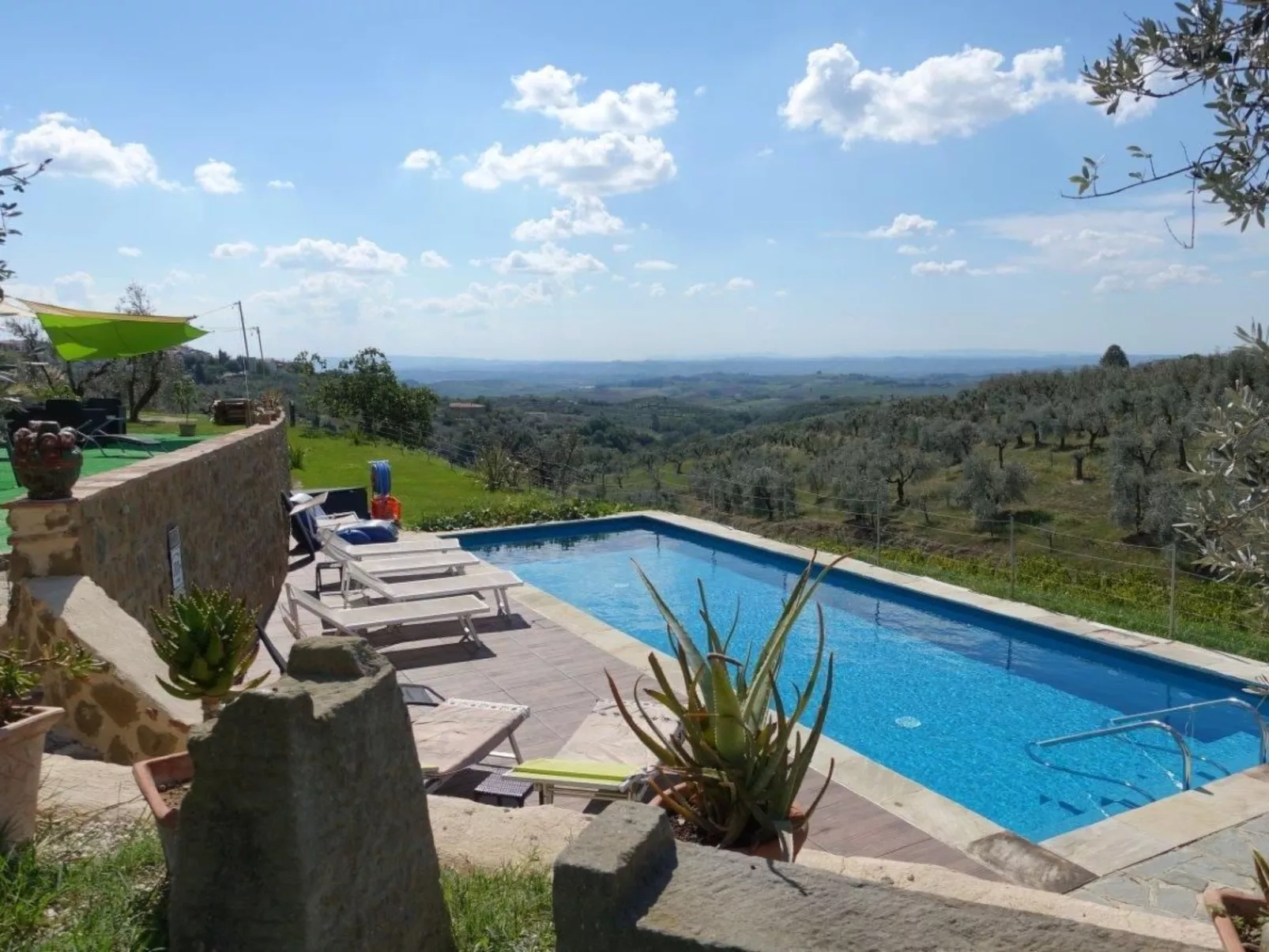 Teil eines alten toskanischen Bauernhauses für 4-6 Personen-Binnen