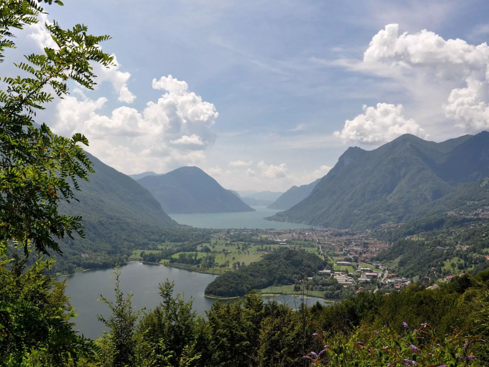 Mobilheim am Luganer See Porlezza-Buiten