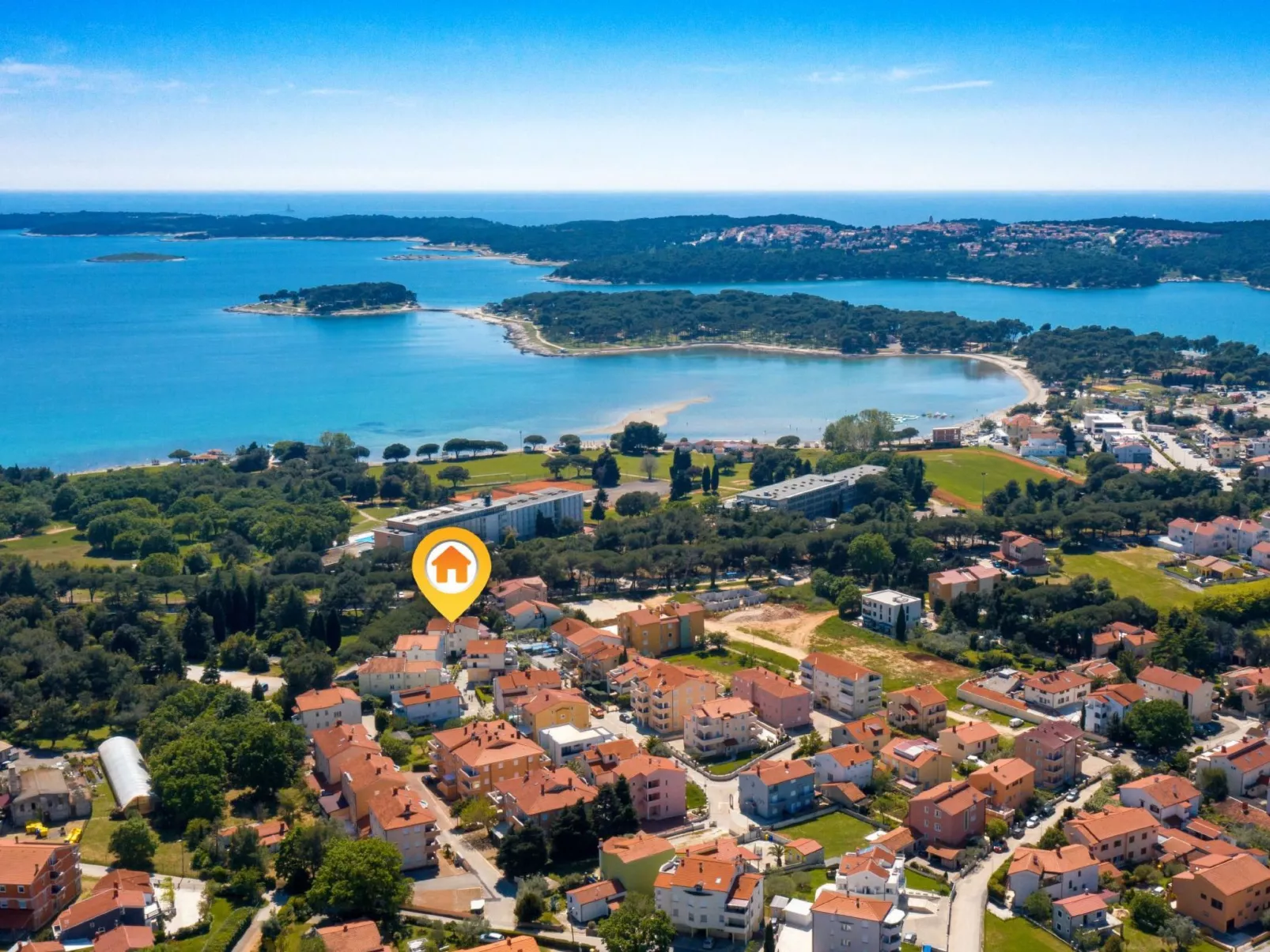 Wohnung "Pinia 4" mit Balkon-Buiten