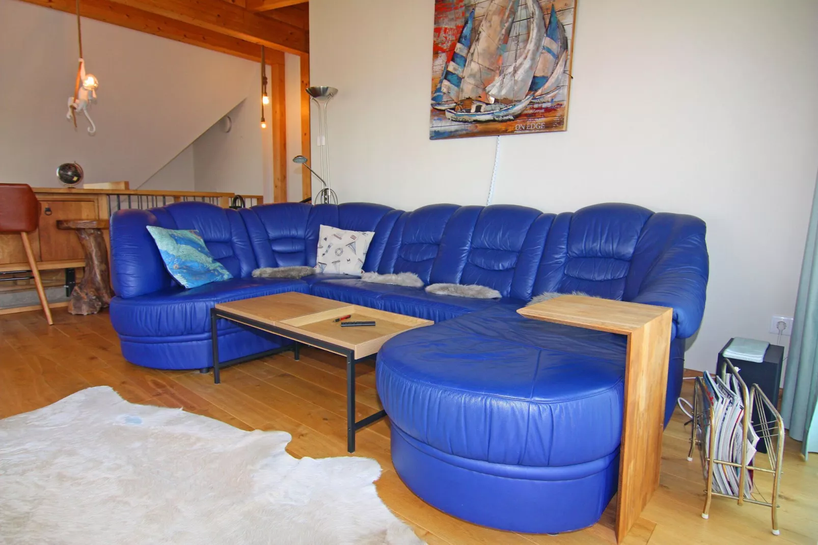 Fewo Strandanker 160 m² 4 P-Woonkamer