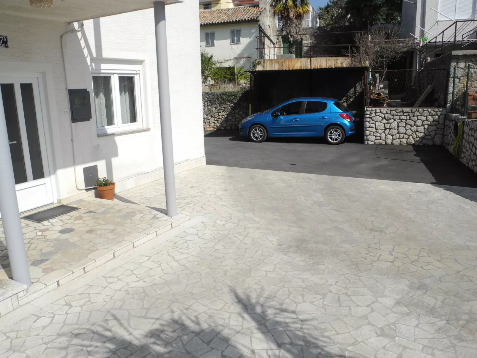 Wohnung für 5 Personen mit Balkon-Buiten