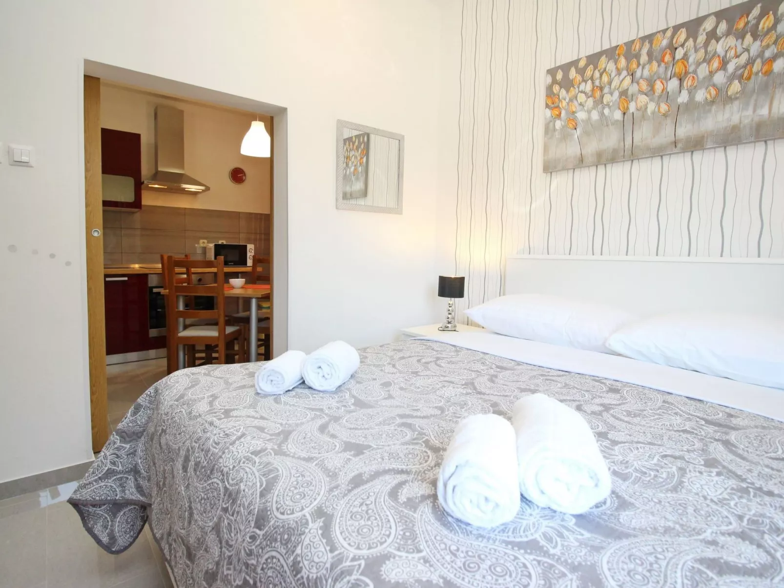 Appartement in Baška mit Eigener Terrasse-Binnen