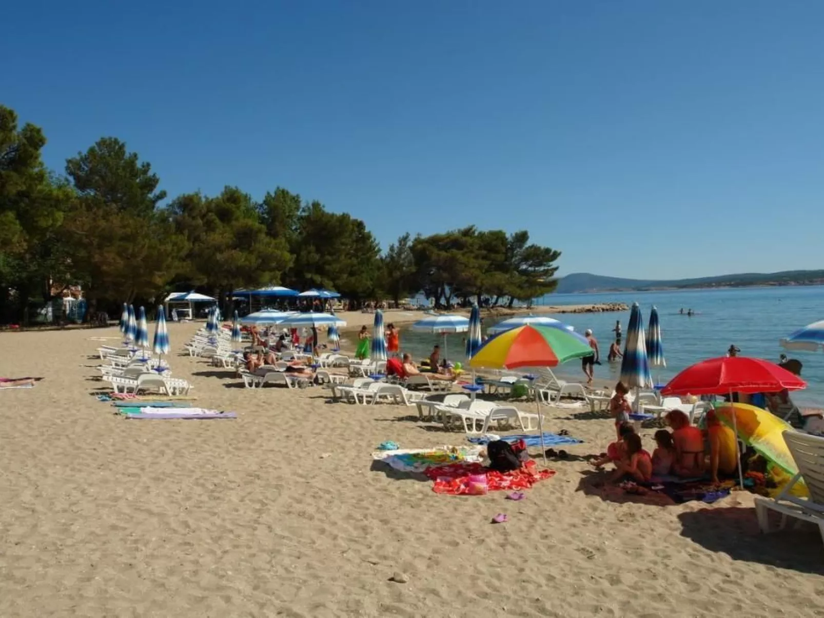 Appartement für 2-3 Personen mit Balkon-Buiten