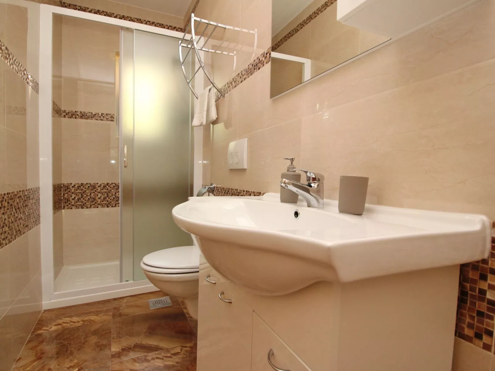 Appartement in Baška mit Eigenem Balkon - Binnen