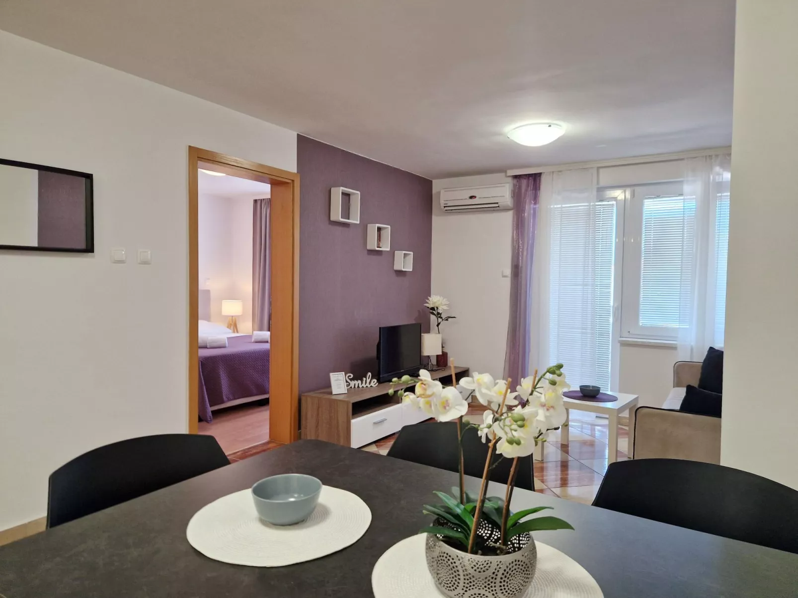 Modern eingerichtete Apartment für 4 Personen ideal für Famillien mit Kinder im-Binnen